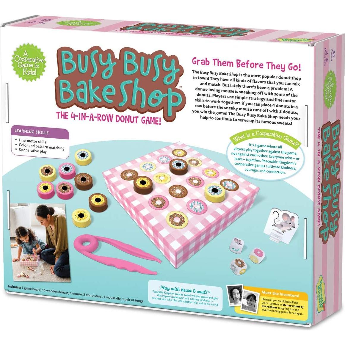 Juego Cooperativo de Pastelería Ocupada Peaceable Kingdom - 2-5 Jugadores, 4 Años+