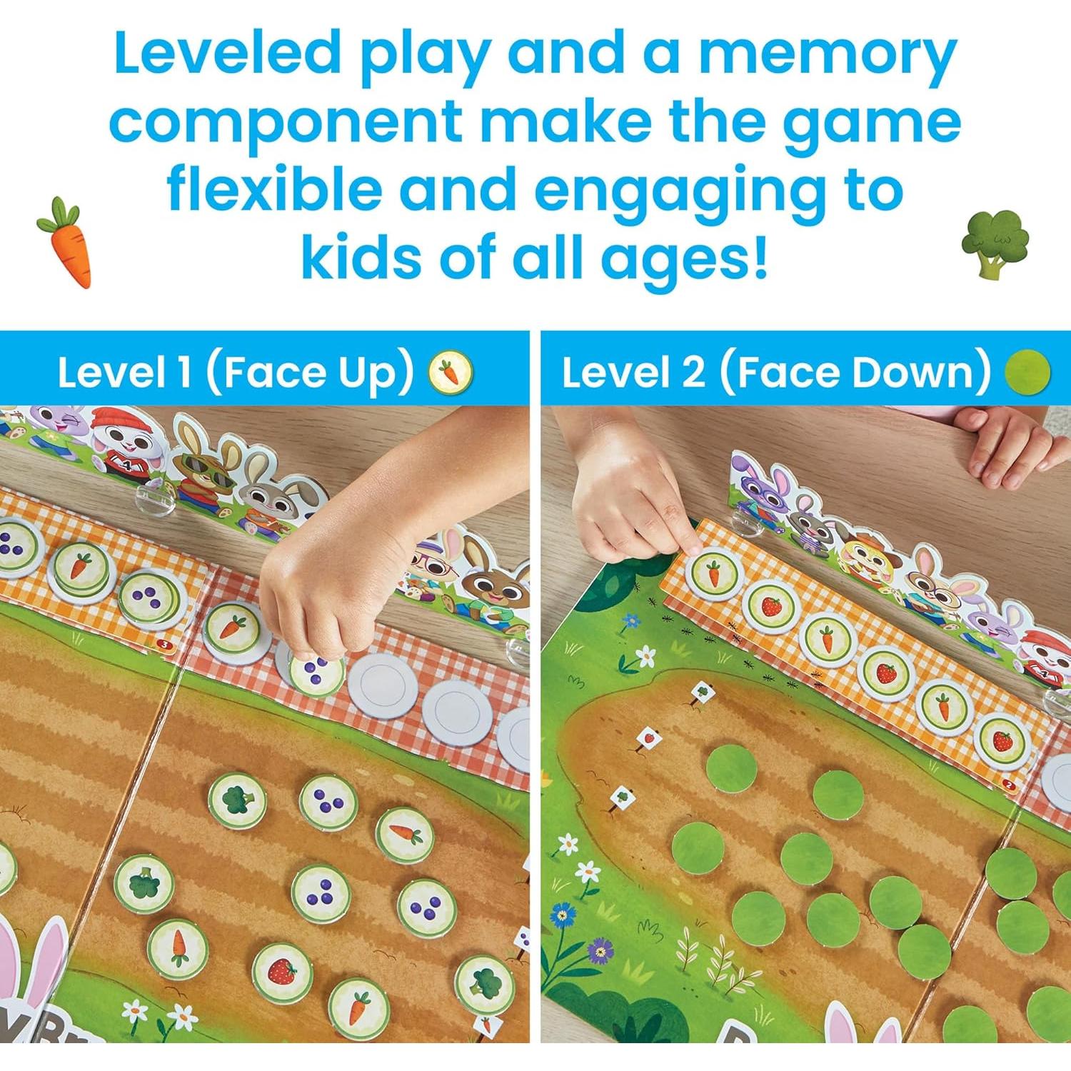 Juego de Mesa Cooperativo hand2mind Bunny Brunch para Niños