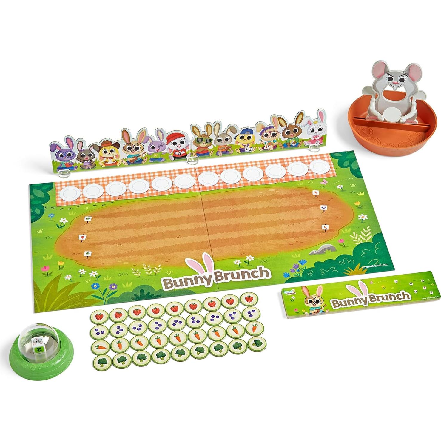 Juego de Mesa Cooperativo hand2mind Bunny Brunch para Niños