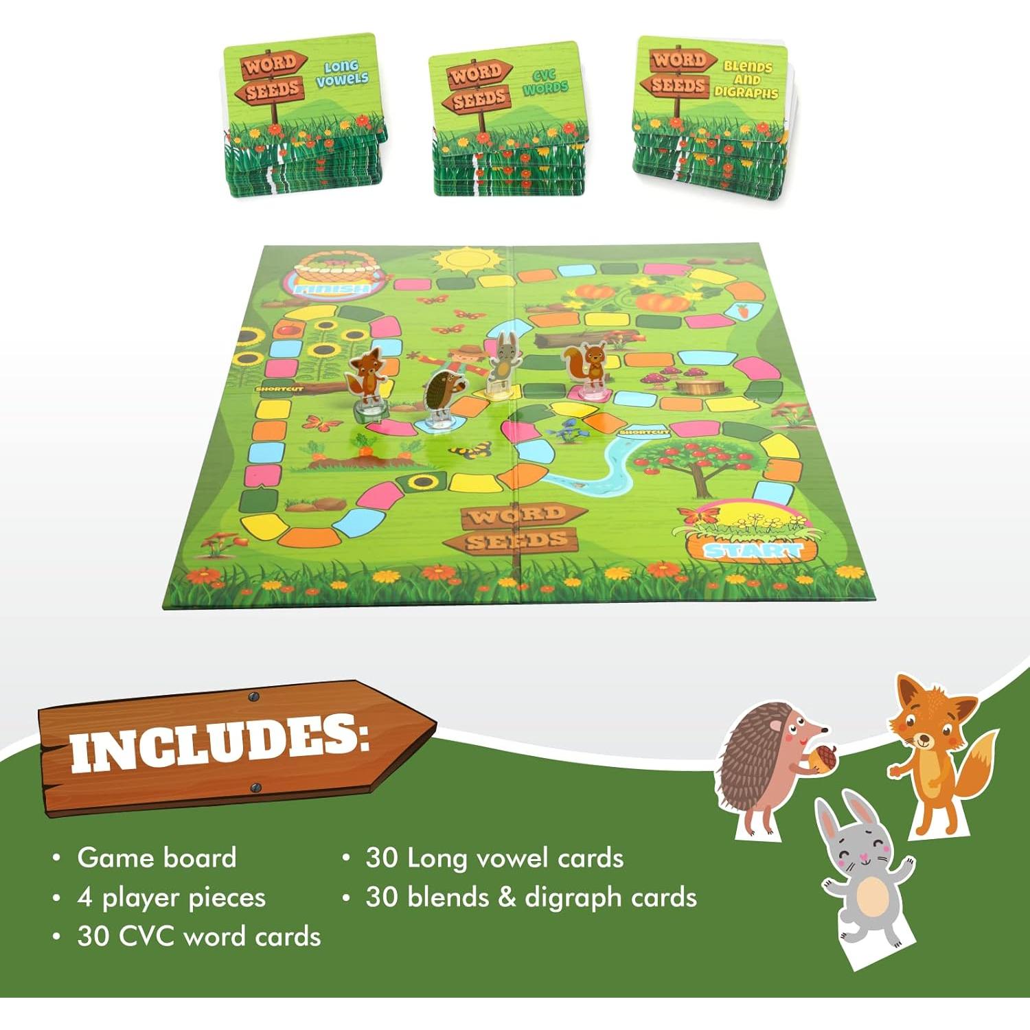 Juego de Fonética Semillas de Palabras Melby Toys 132 Piezas