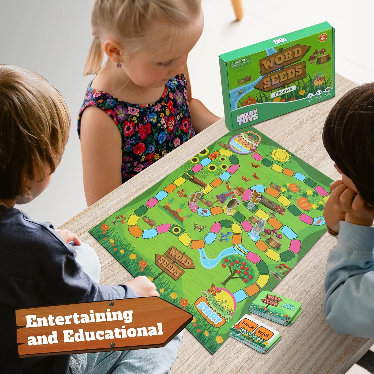 Juego de Fonética Semillas de Palabras Melby Toys 132 Piezas