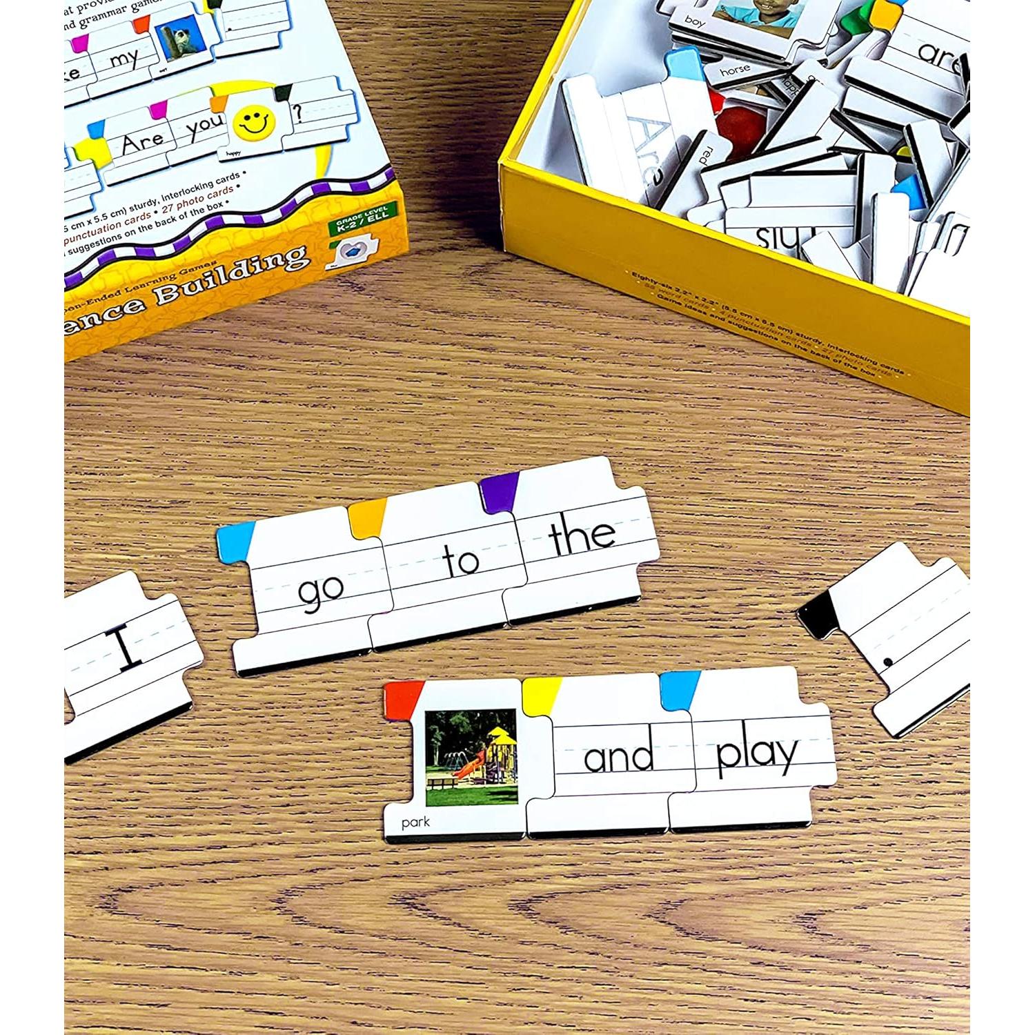 Juego de Construcción de Oraciones Key Education - 86 Tarjetas