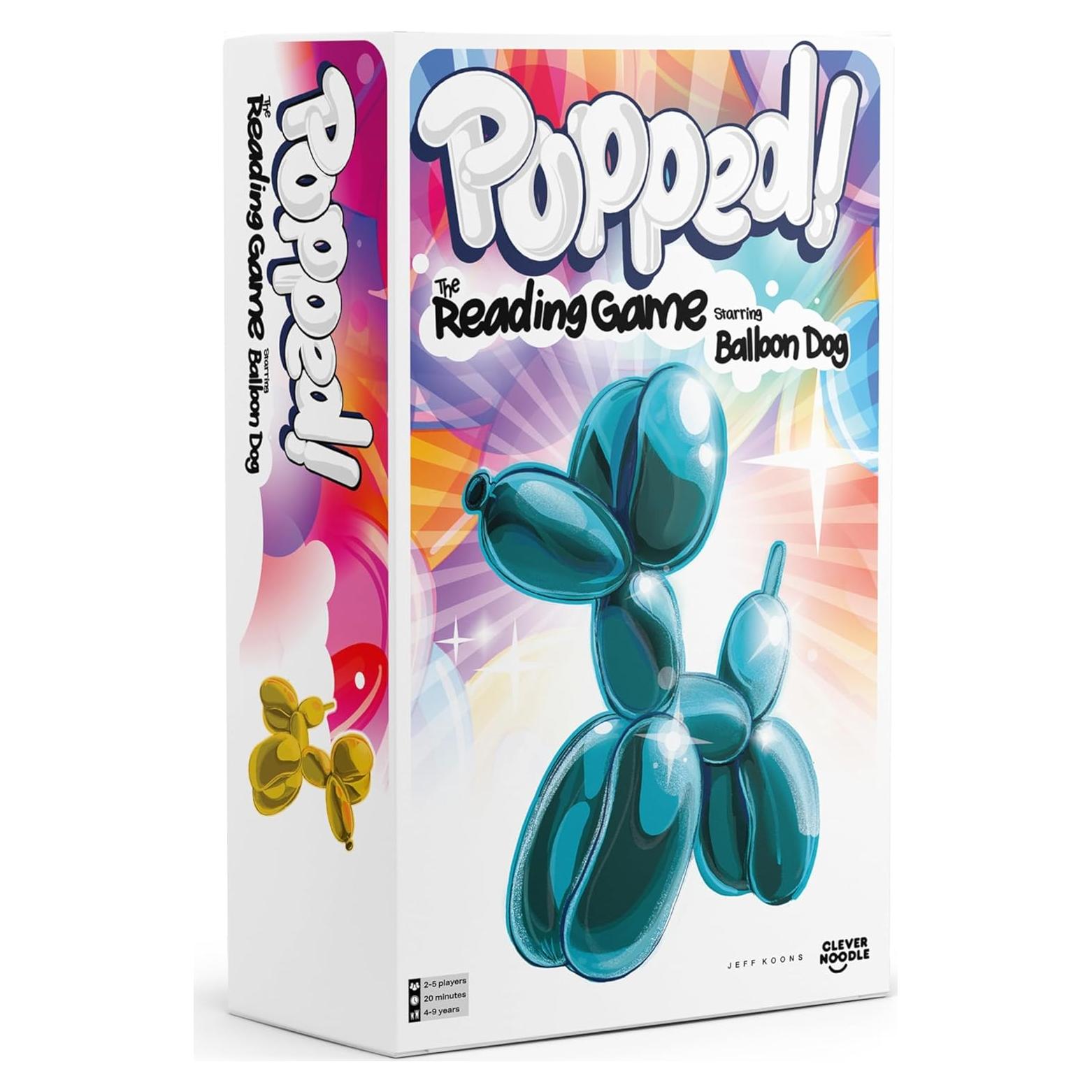 Juego de Cartas Popped! Clever Noodle - Aprendizaje de Lectura 4-9 Años