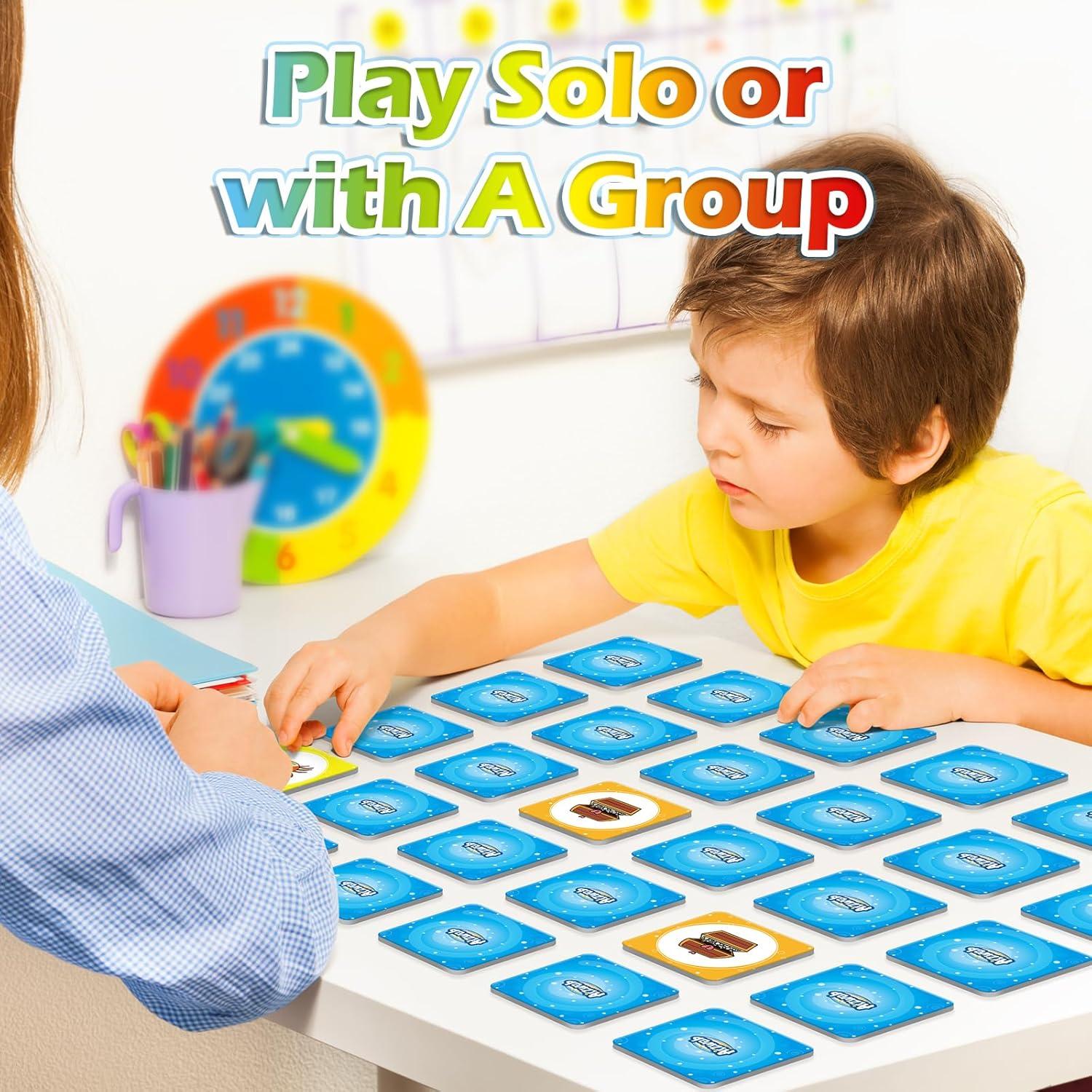 Juego de Memoria Aizweb 40 Piezas para Niños 3 a 6 Años