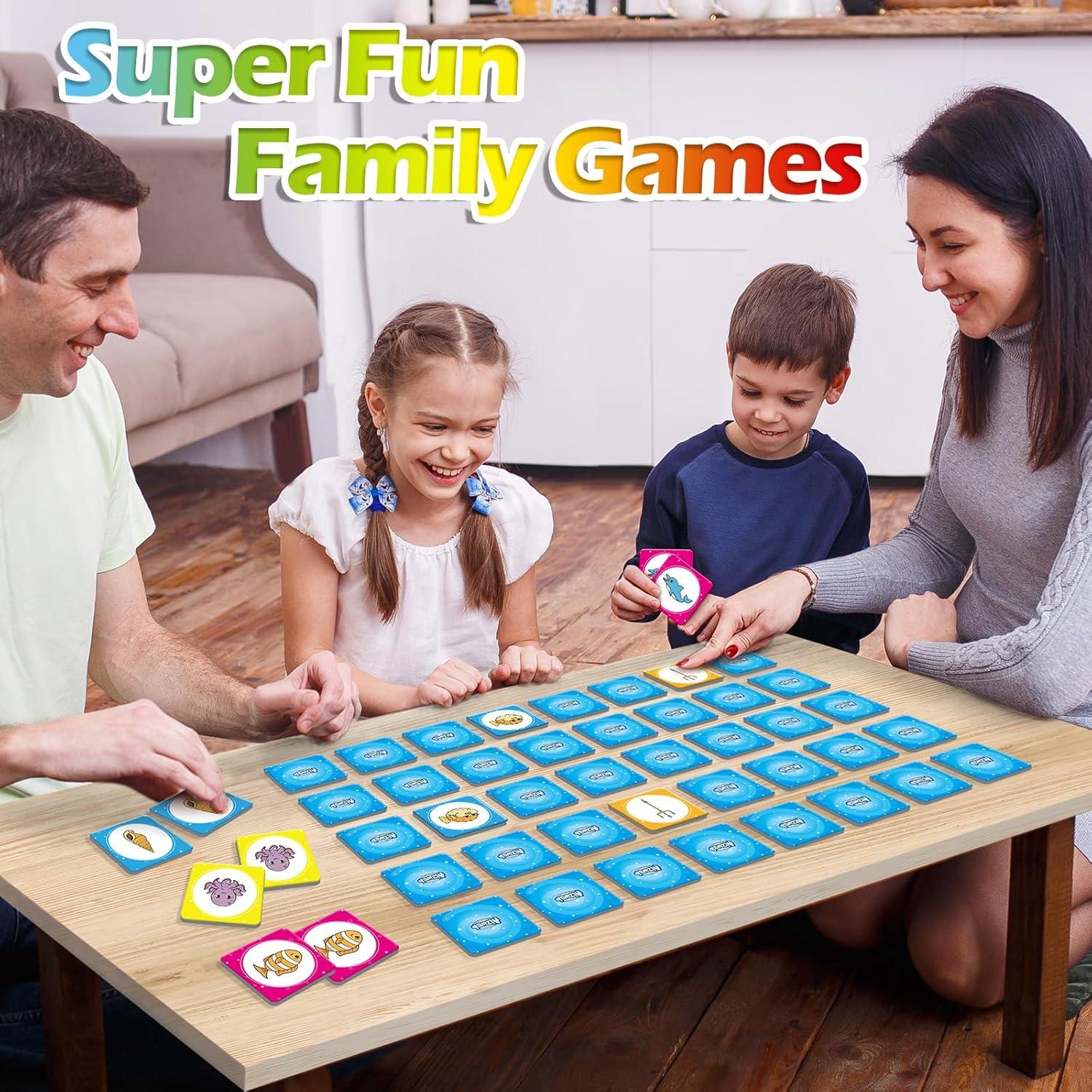 Juego de Memoria Aizweb 40 Piezas para Niños 3 a 6 Años