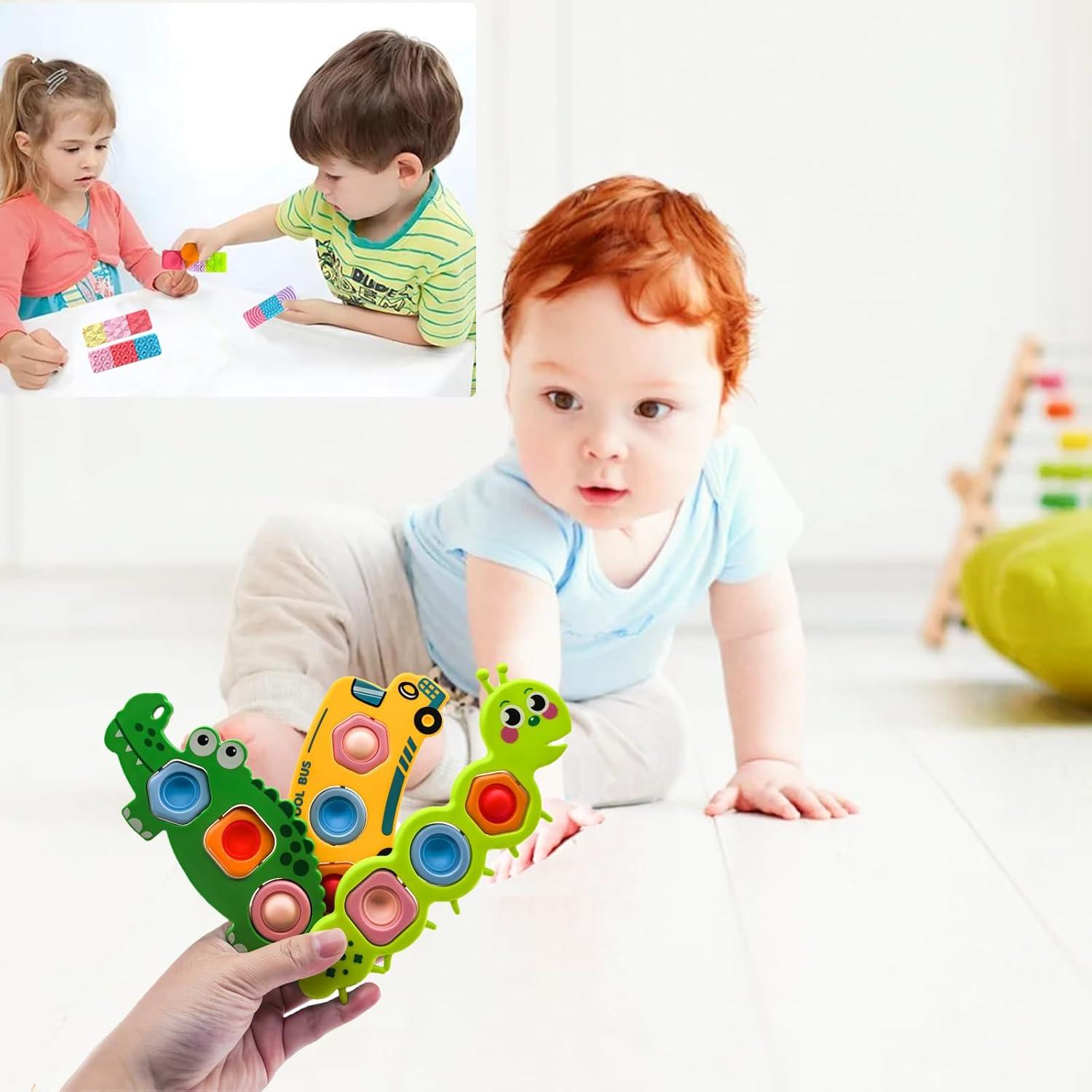 Juguetes Sensoriales Fidget Popper Iceacrin 7 Pcs para Niños