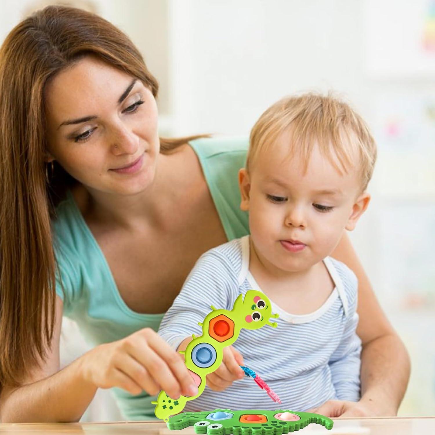 Juguetes Sensoriales Fidget Popper Iceacrin 7 Pcs para Niños