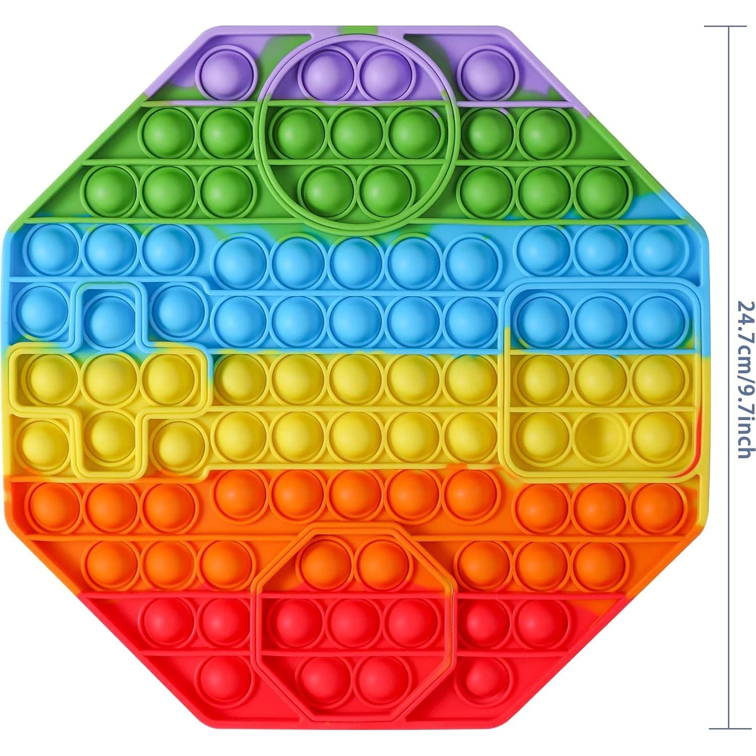 Juguete Fidget Pop Coincidente con Pulsera Arcoíris - Treycer