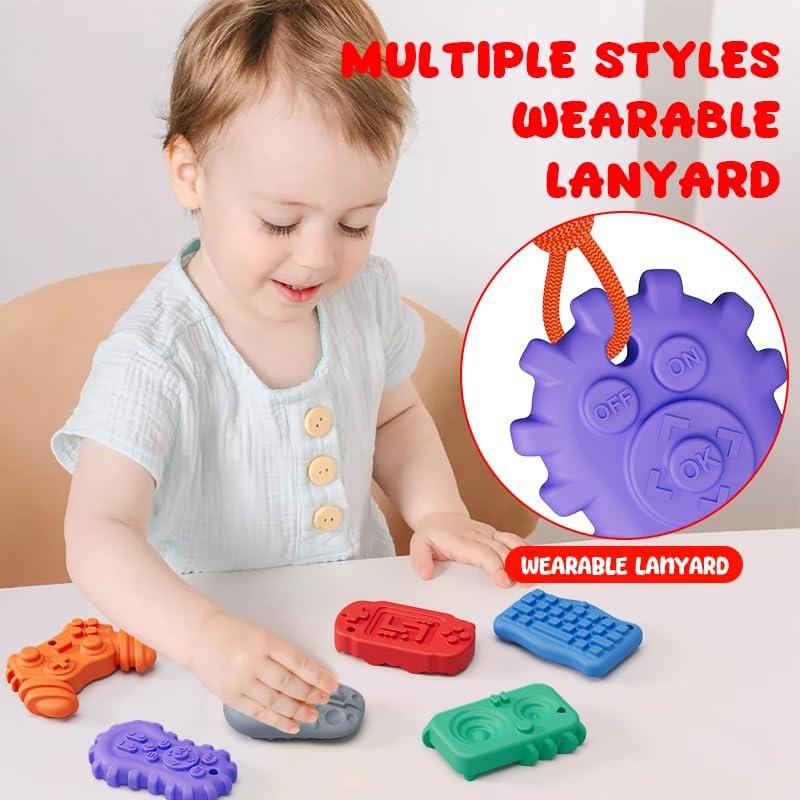 Juguetes Antiestrés Sensoriales 6Pcs Hopihy para Niños y Adultos