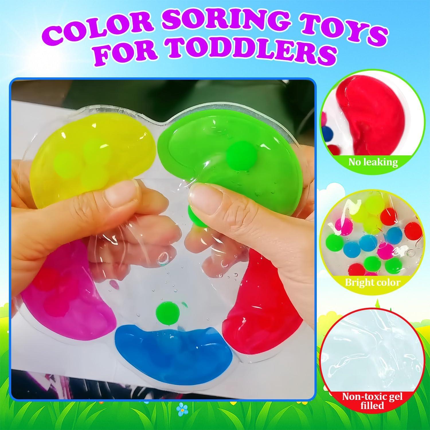 Juguete Sensorial Montessori GYXL - Clasificación de Colores 30x20cm