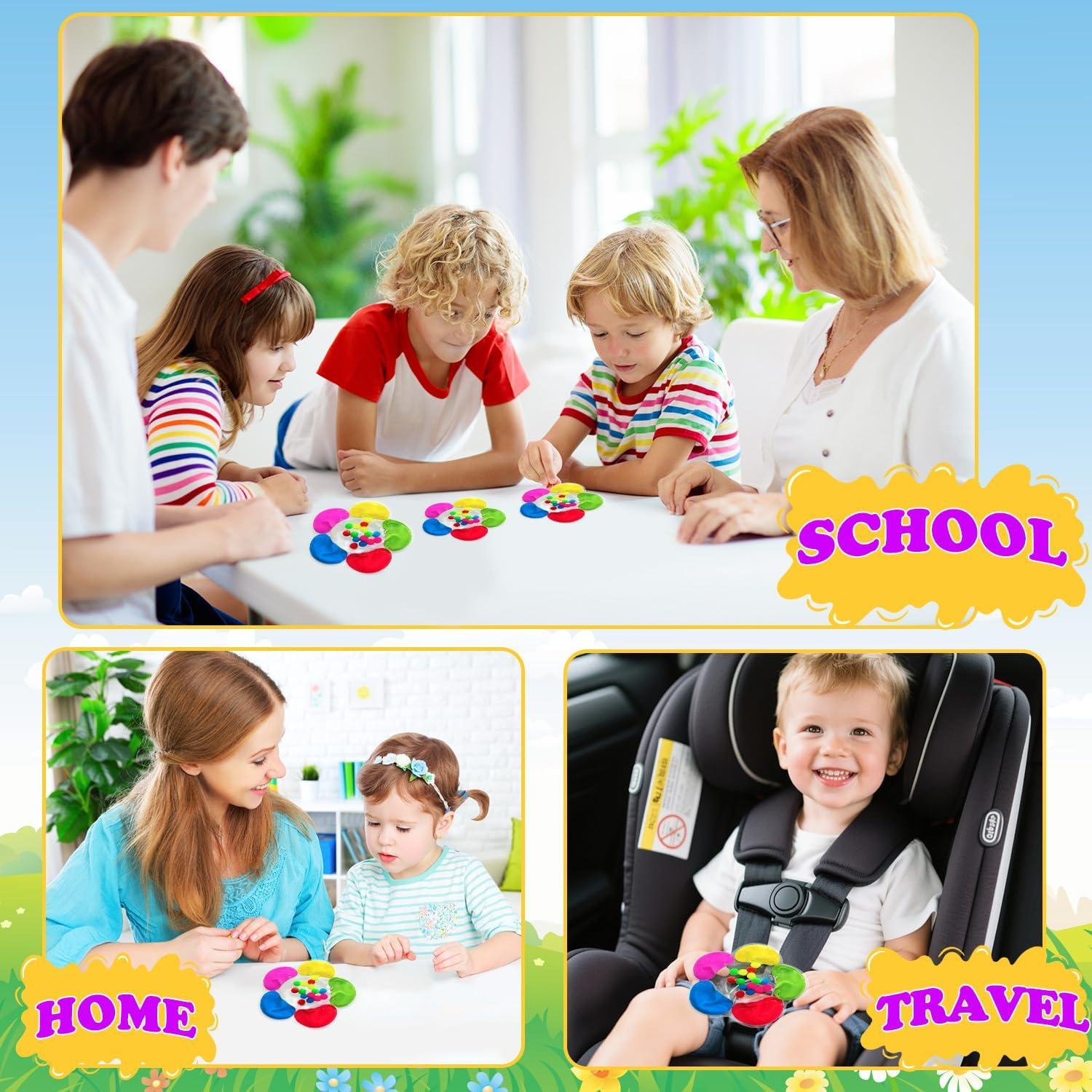 Juguete Sensorial Montessori GYXL - Clasificación de Colores 30x20cm