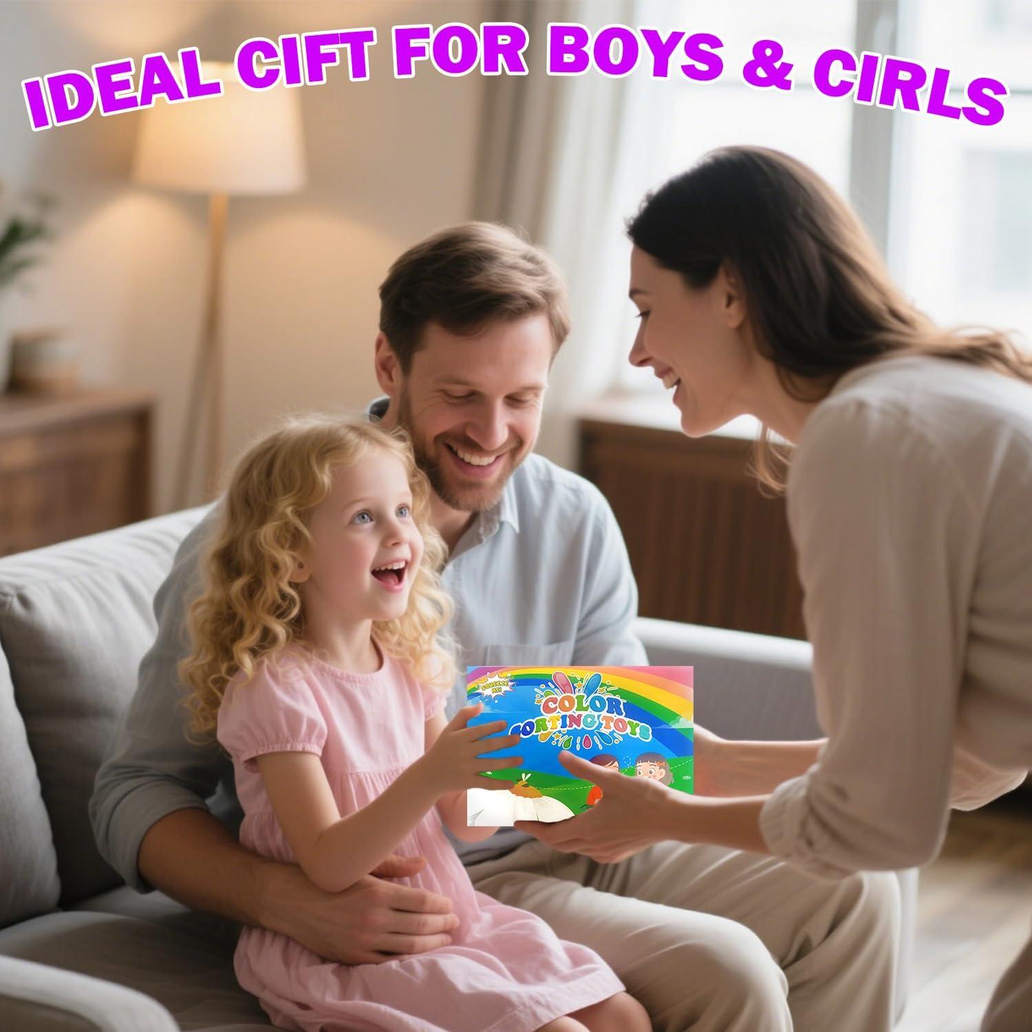 Juguete de Clasificación de Colores GYXL para Niños 3-5 Años