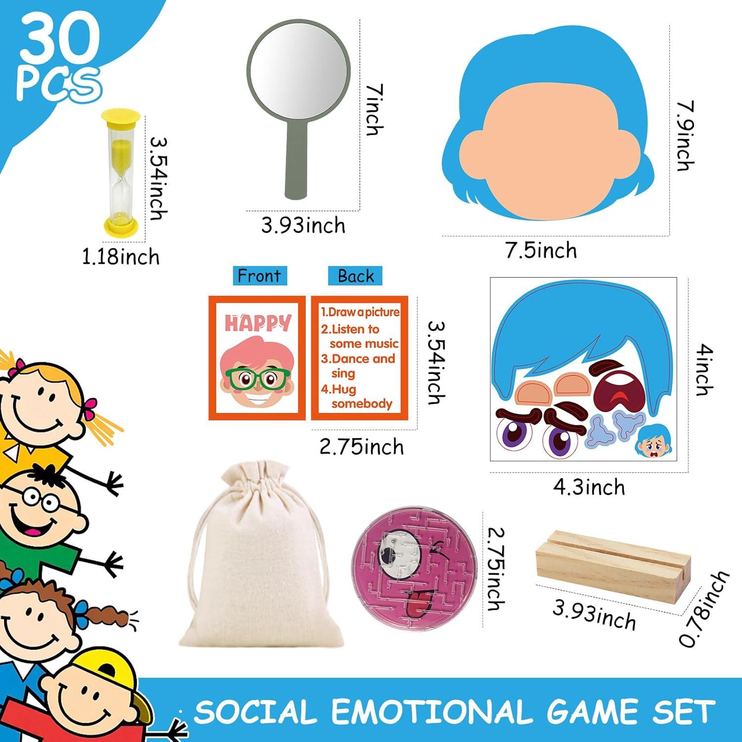 Conjunto de Aprendizaje Social Emocional Cinrobiye para Niños