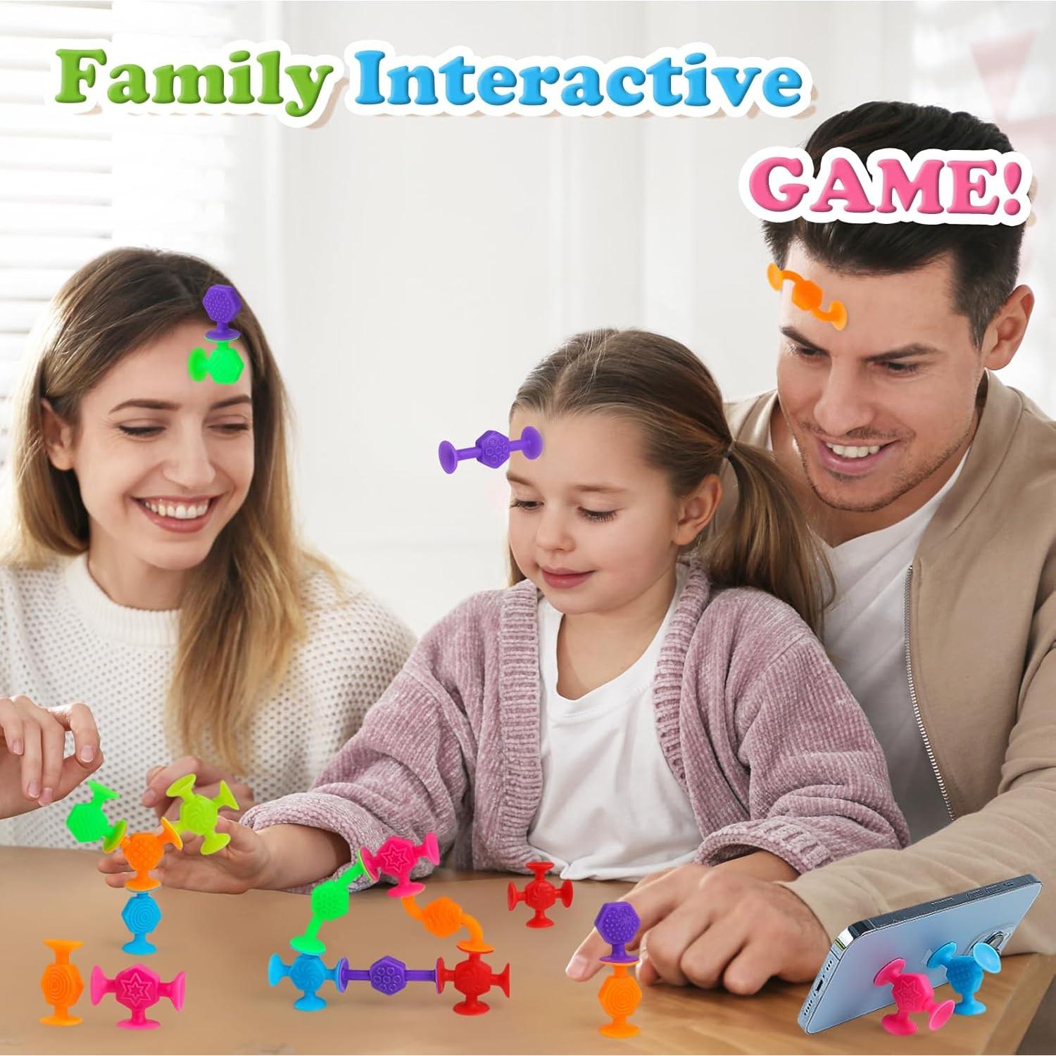 Juguetes de Baño de Ventosa Texturizados ZMZS - 40 PCS