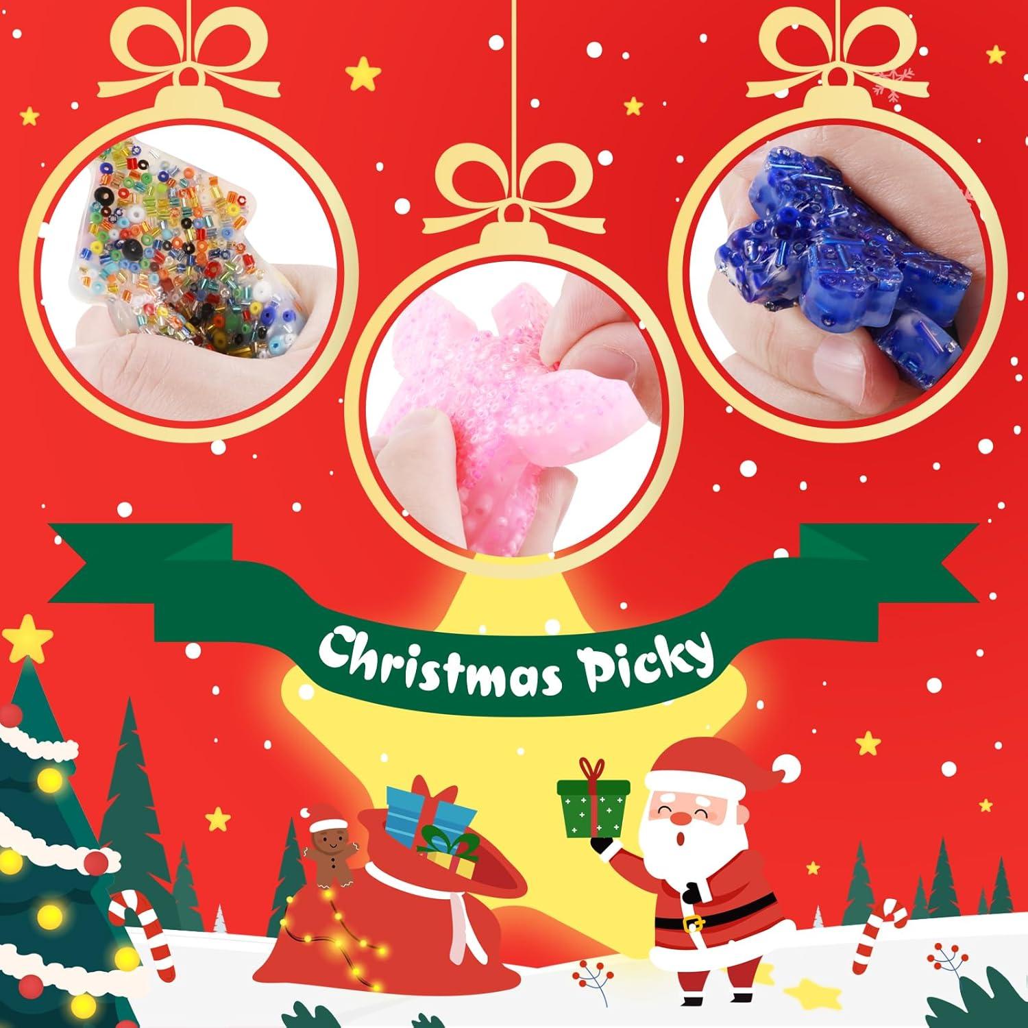 Almohadilla de Rascar Antiestrés Hopihy - 3 Diseños Navideños