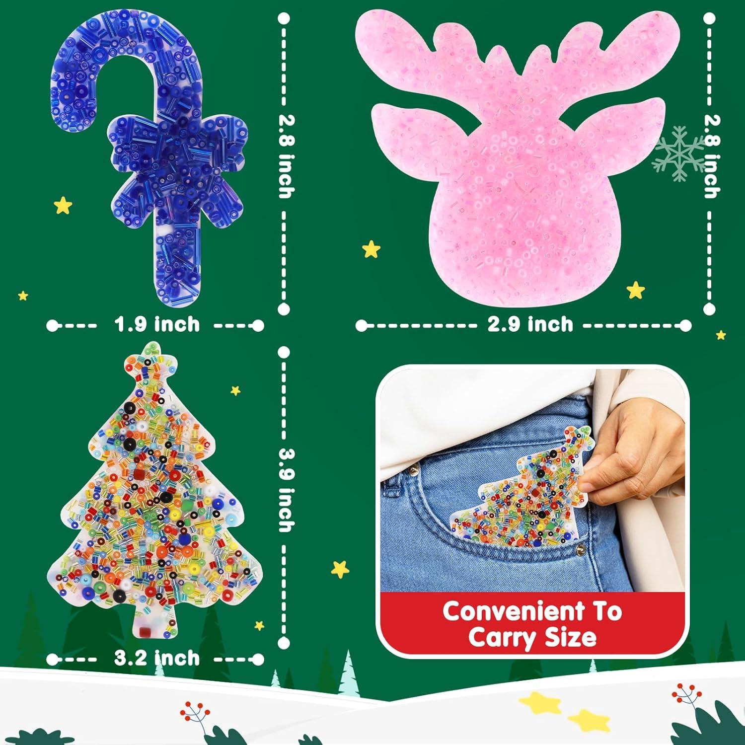 Almohadilla de Rascar Antiestrés Hopihy - 3 Diseños Navideños