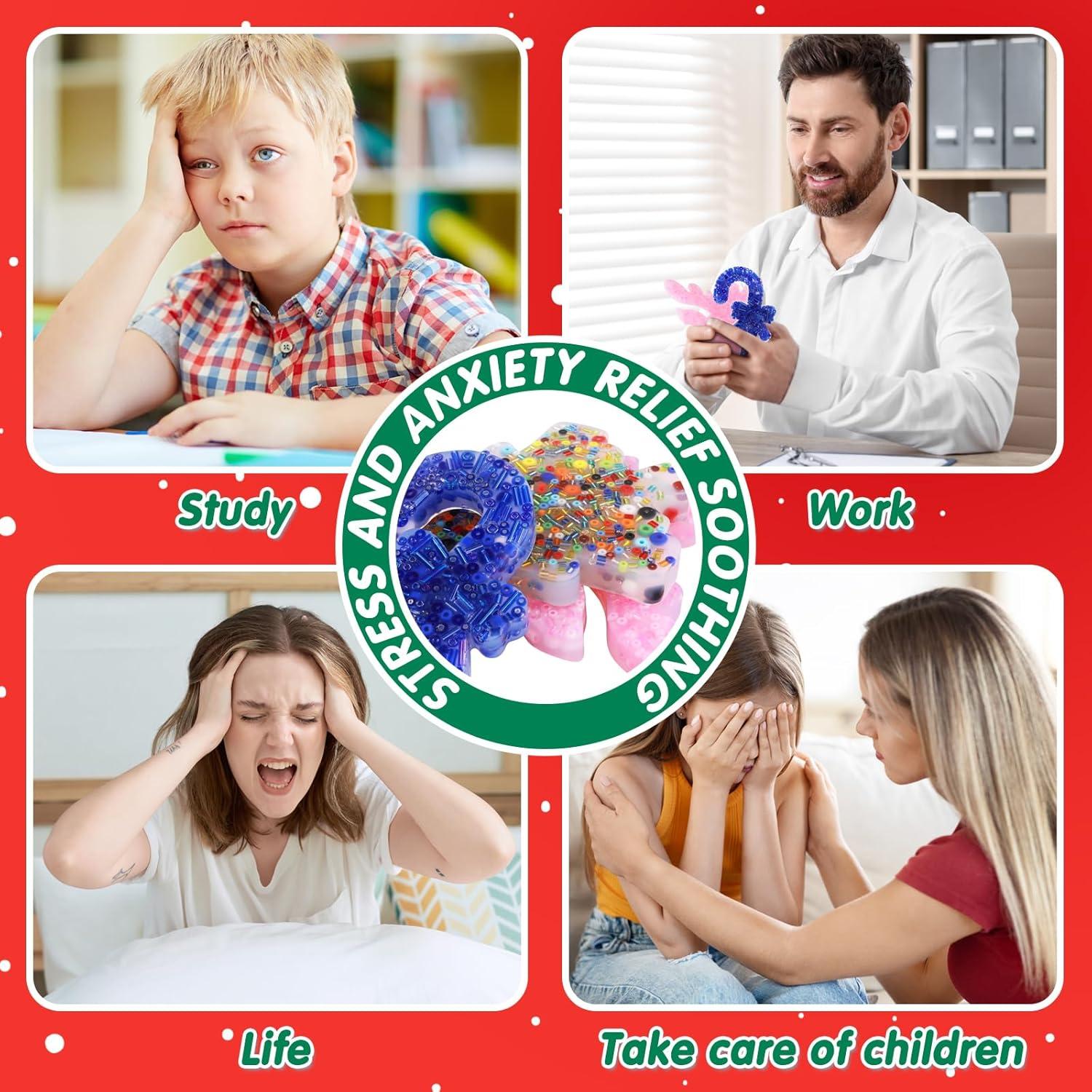 Almohadilla de Rascar Antiestrés Hopihy - 3 Diseños Navideños