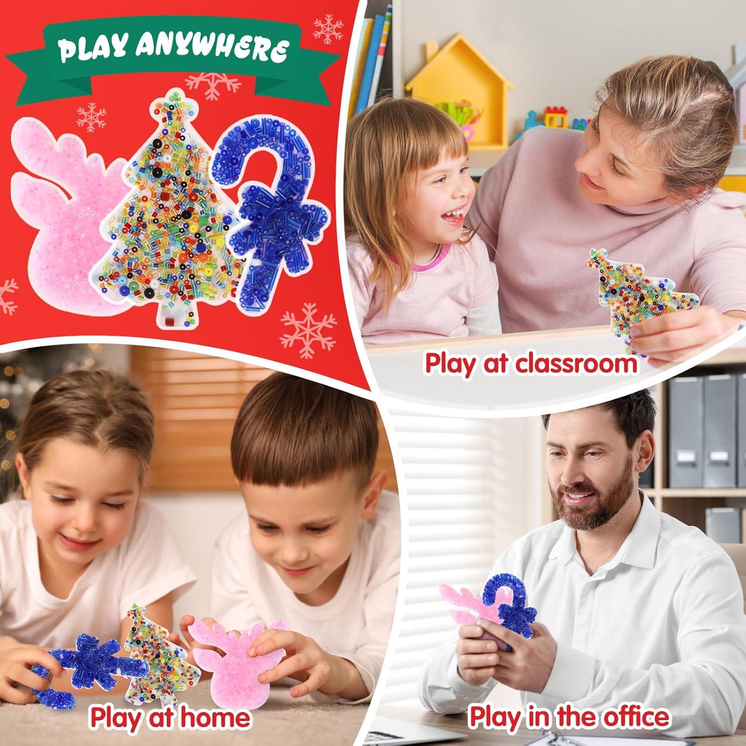 Almohadilla de Rascar Antiestrés Hopihy - 3 Diseños Navideños