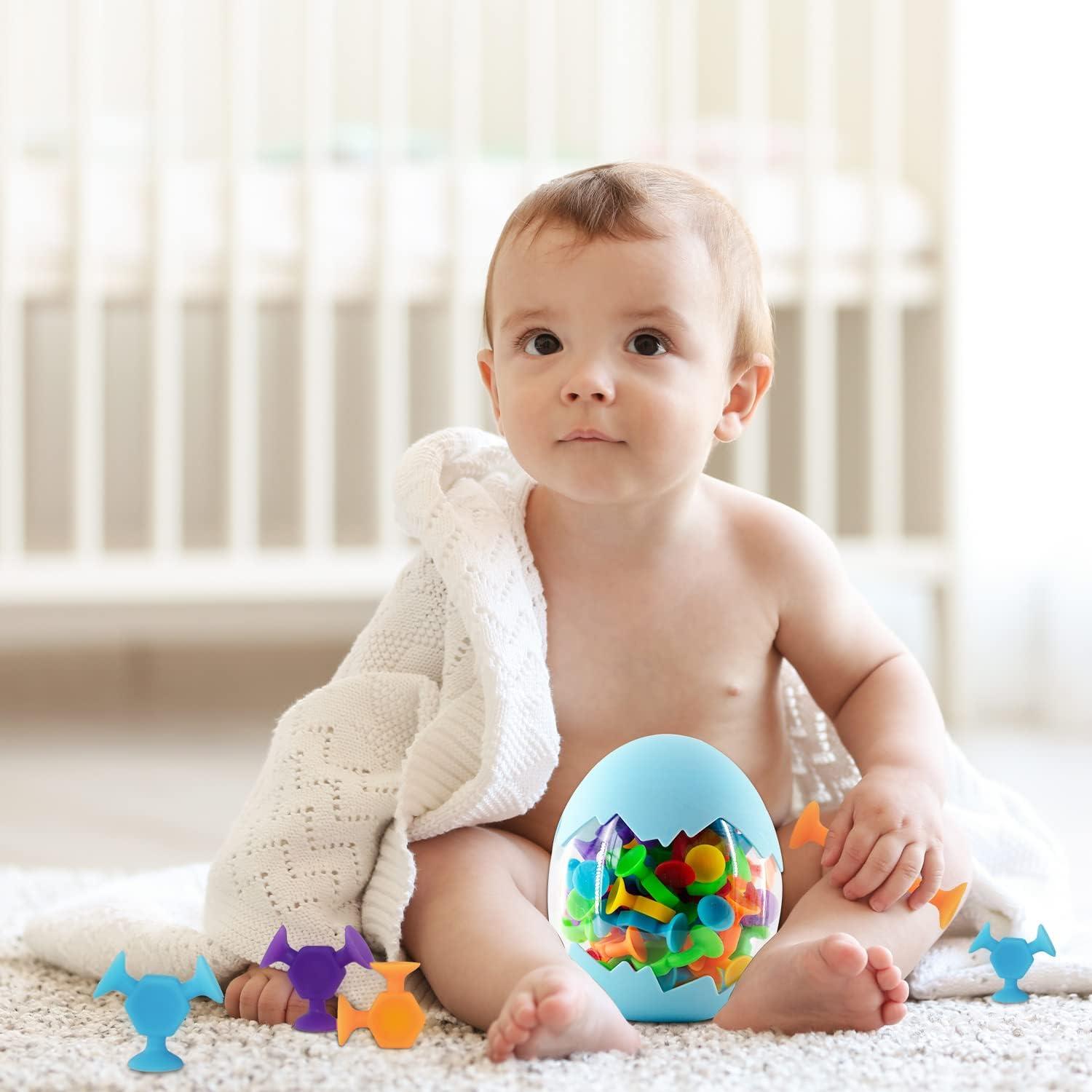 48 Juguetes de Baño Sensores para Niños 3+ - Anciano Divertido