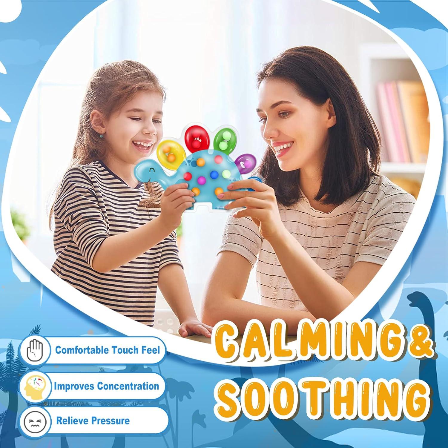 Juguete Sensorial de Clasificación de Color JOSEN Dinosaurio 20.83x13.97cm