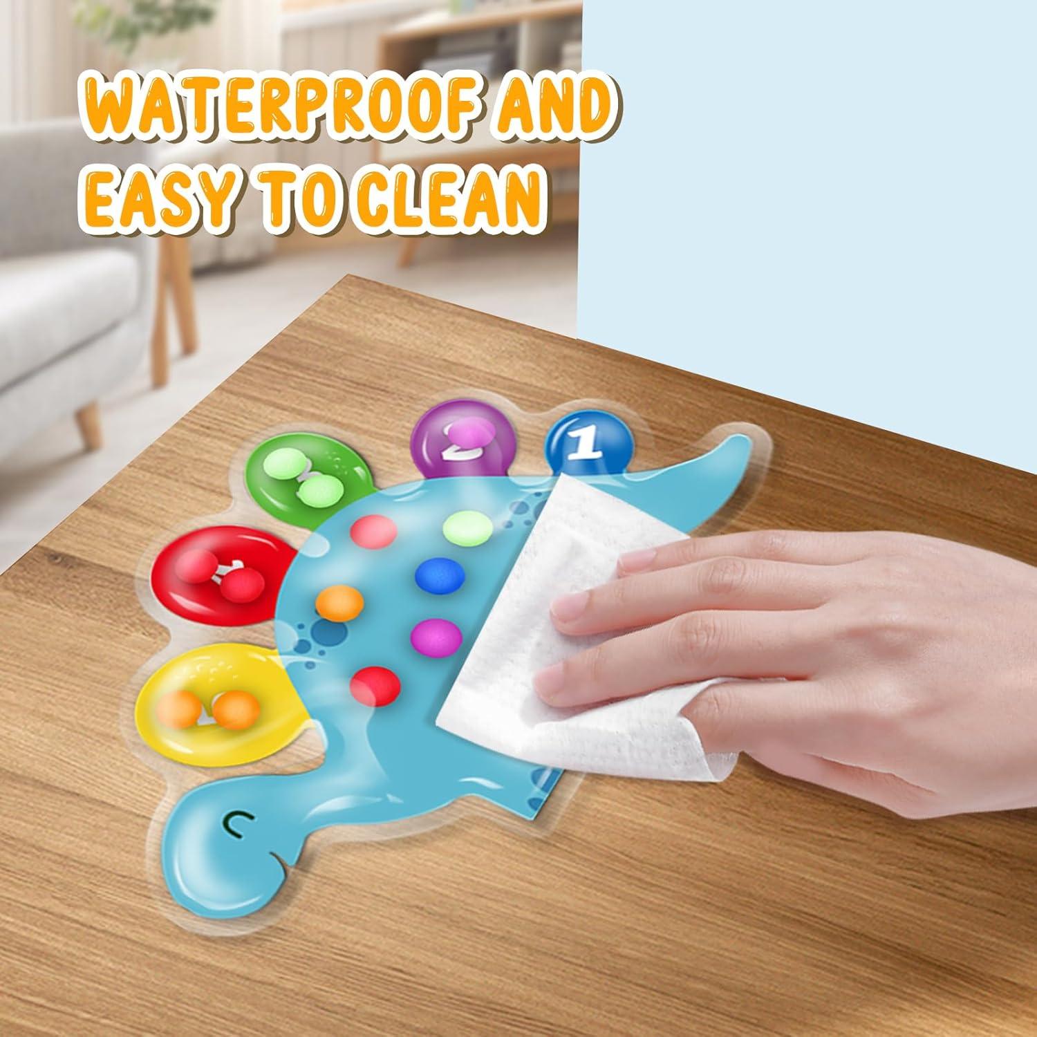 Juguete Sensorial de Clasificación de Color JOSEN Dinosaurio 20.83x13.97cm