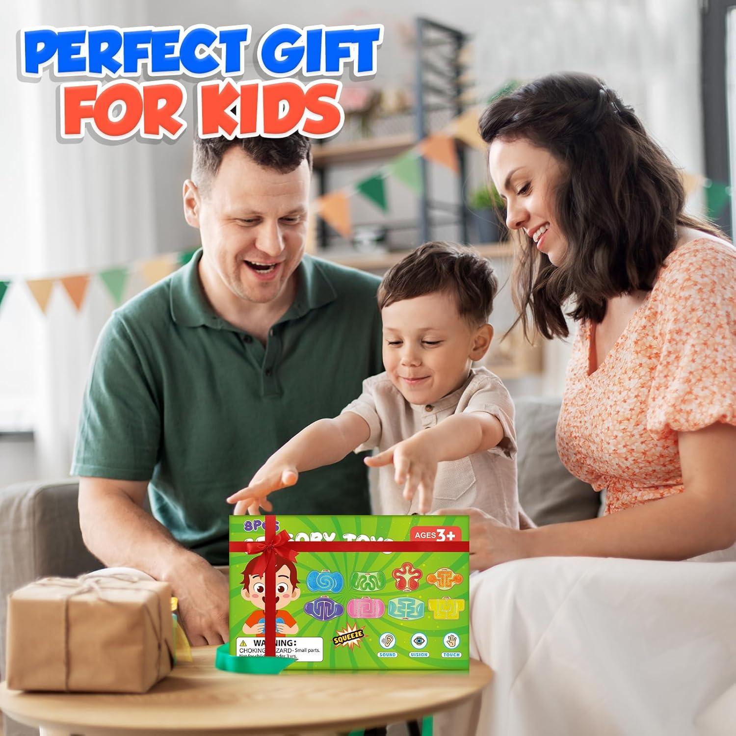 Juguetes Sensoriales Fidget Demilong - Paquete de 8 Piezas