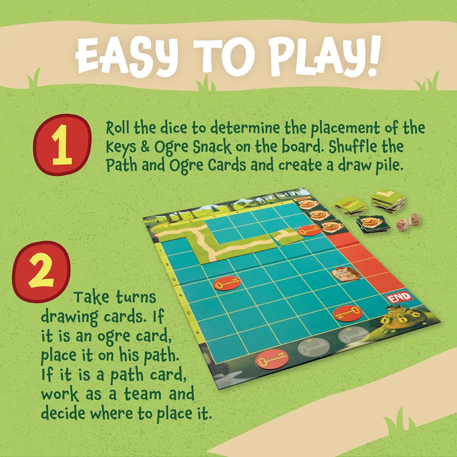 Juego Cooperativo Reino Pacífico Carrera hacia el Tesoro 2-4 Jugadores