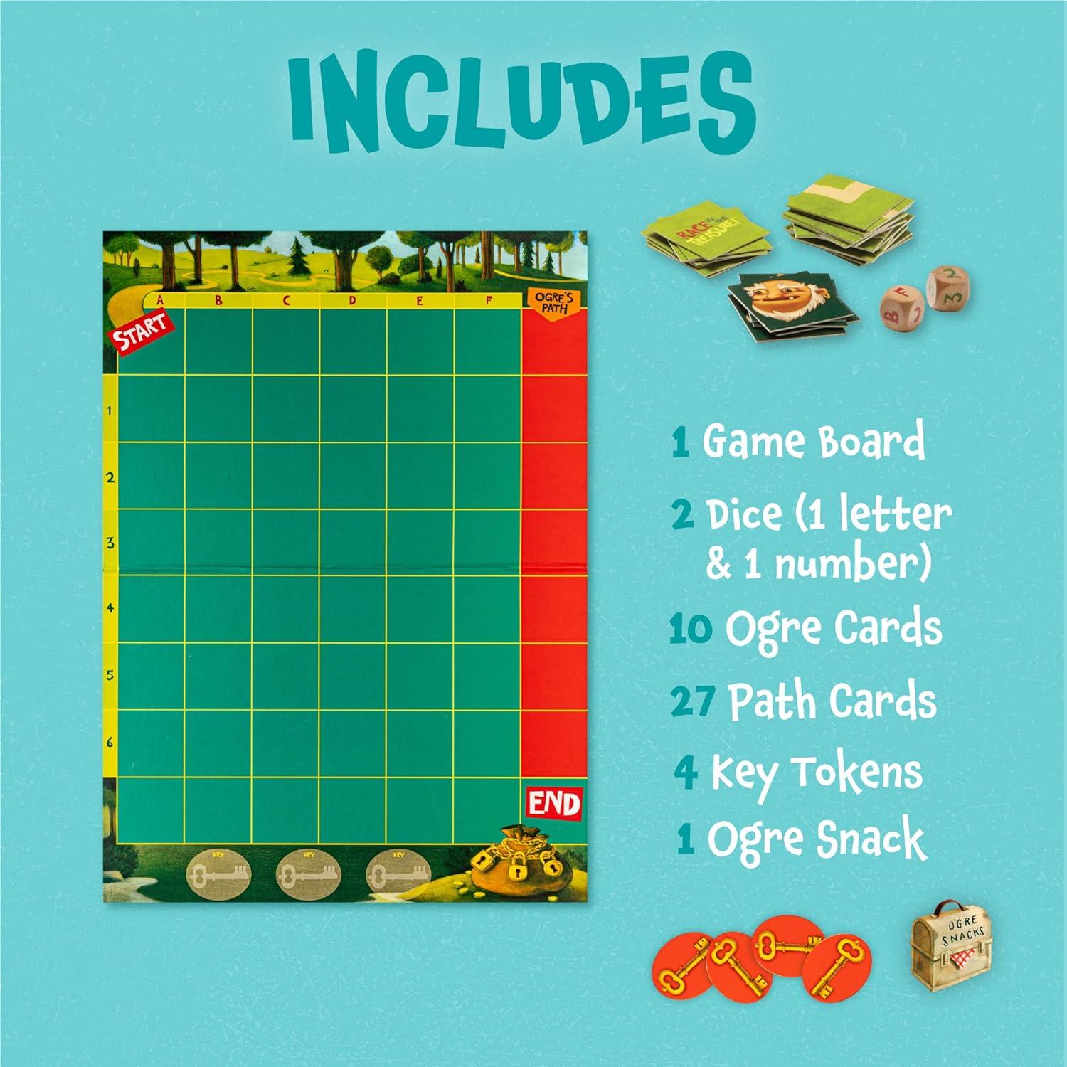 Juego Cooperativo Reino Pacífico Carrera hacia el Tesoro 2-4 Jugadores