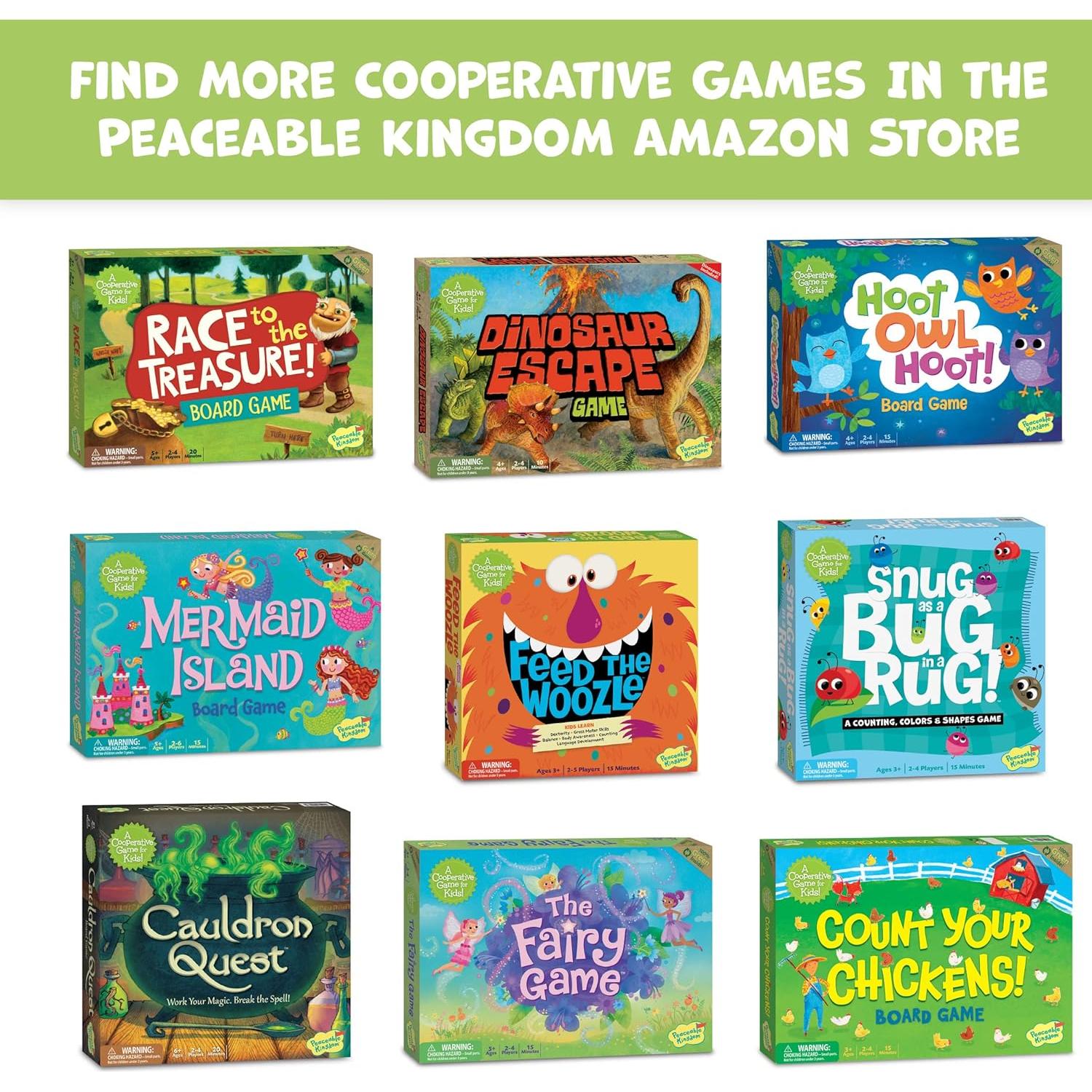 Juego Cooperativo Reino Pacífico Carrera hacia el Tesoro 2-4 Jugadores