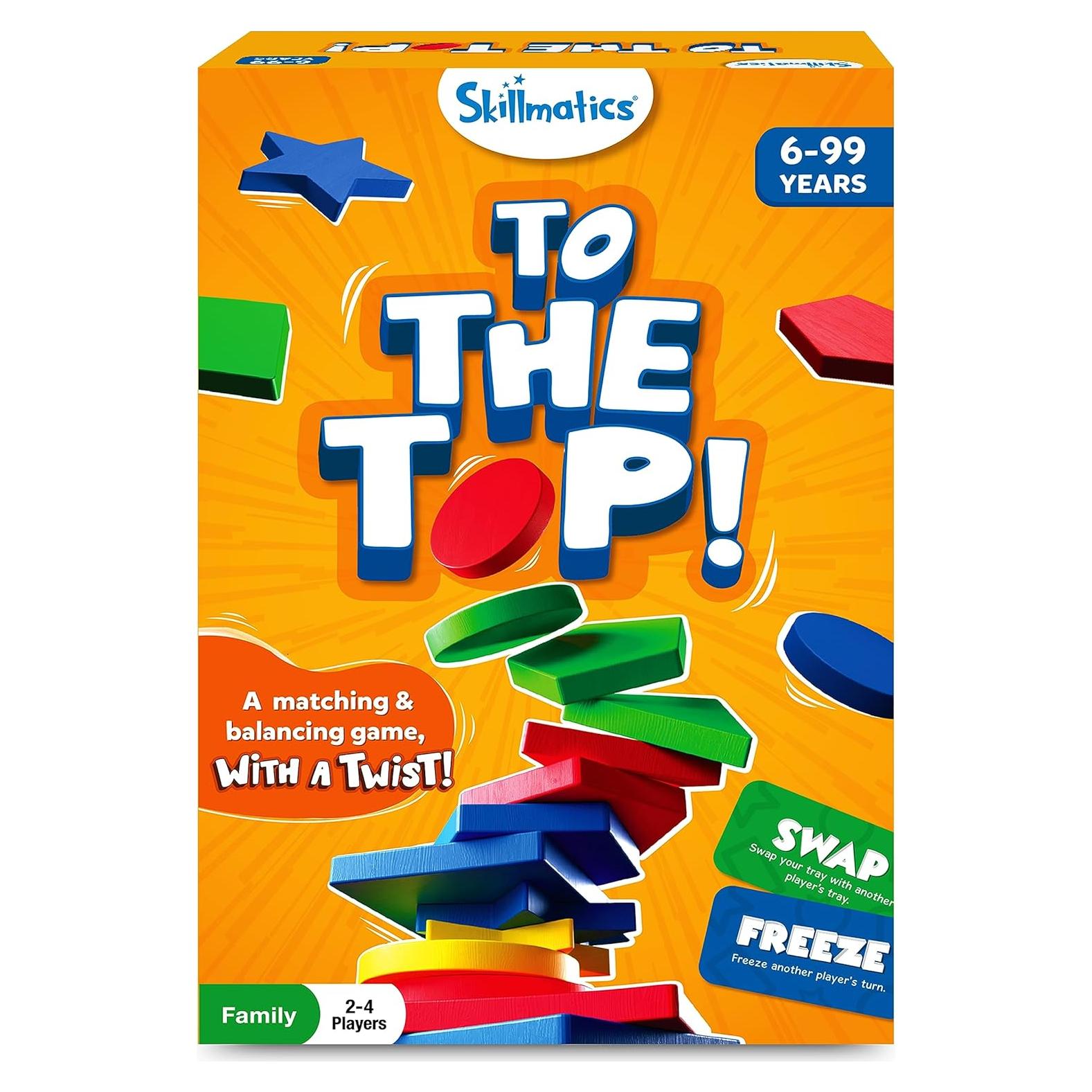 Juego de Mesa Skillmatics Hacia Arriba - Emparejamiento y Equilibrio