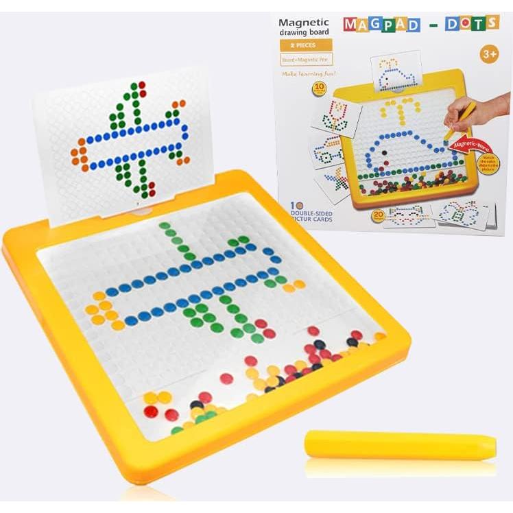 Tablero de Dibujo Magnético Grande RIKEYIS para Niños 3-6 Años