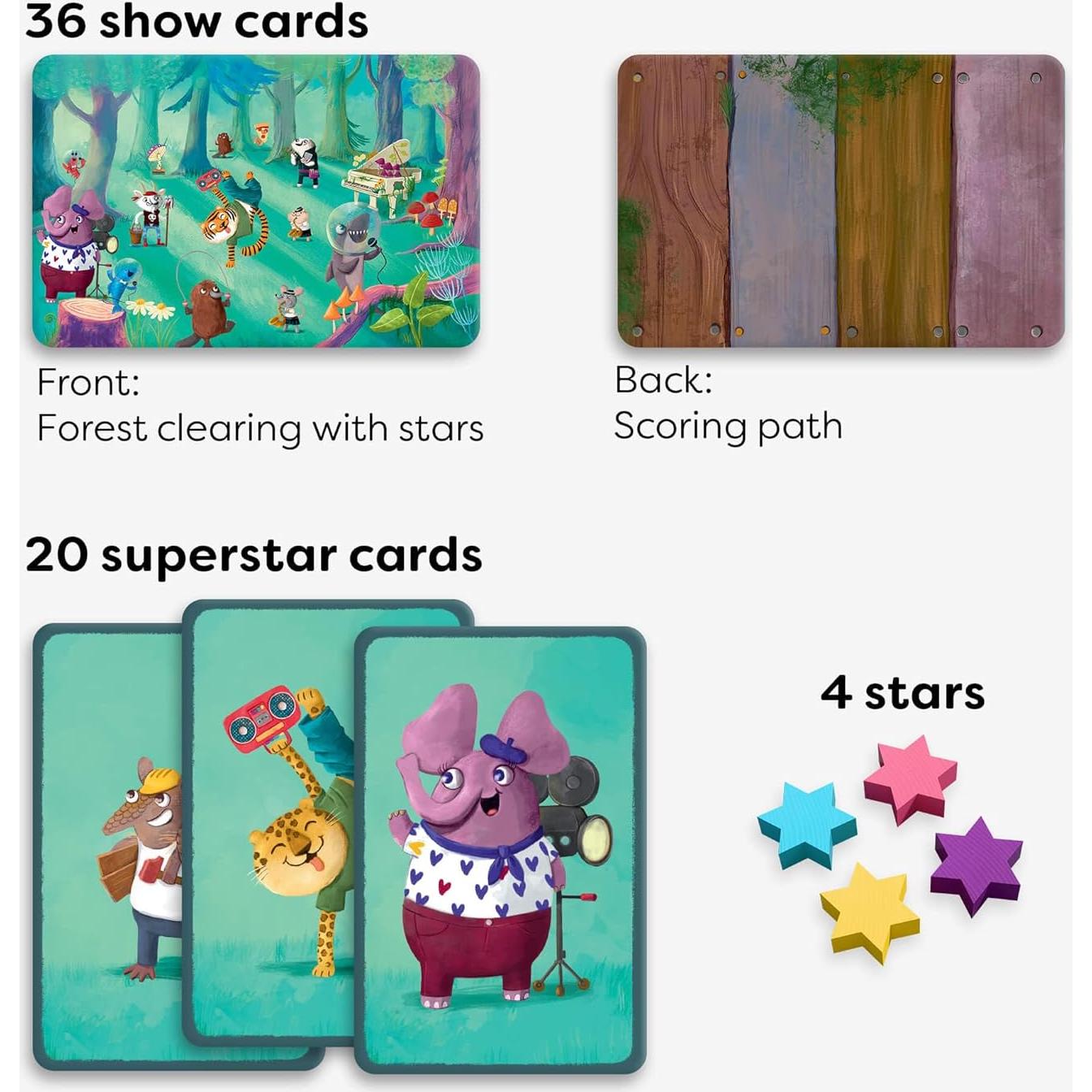 Juego de Memoria HABA Superstar Forest para Niños 4+