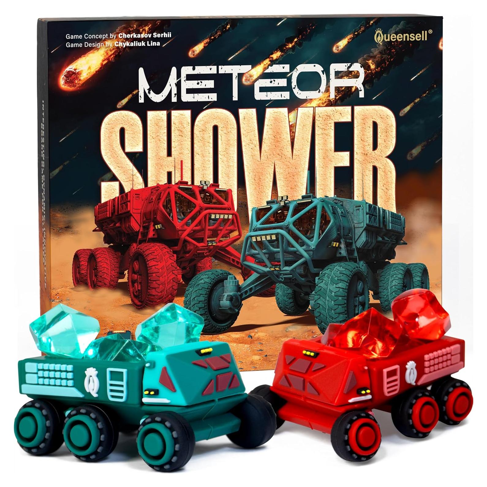 Juego de Mesa Lluvia de Meteoros Queensell - Estrategia 2 Jugadores