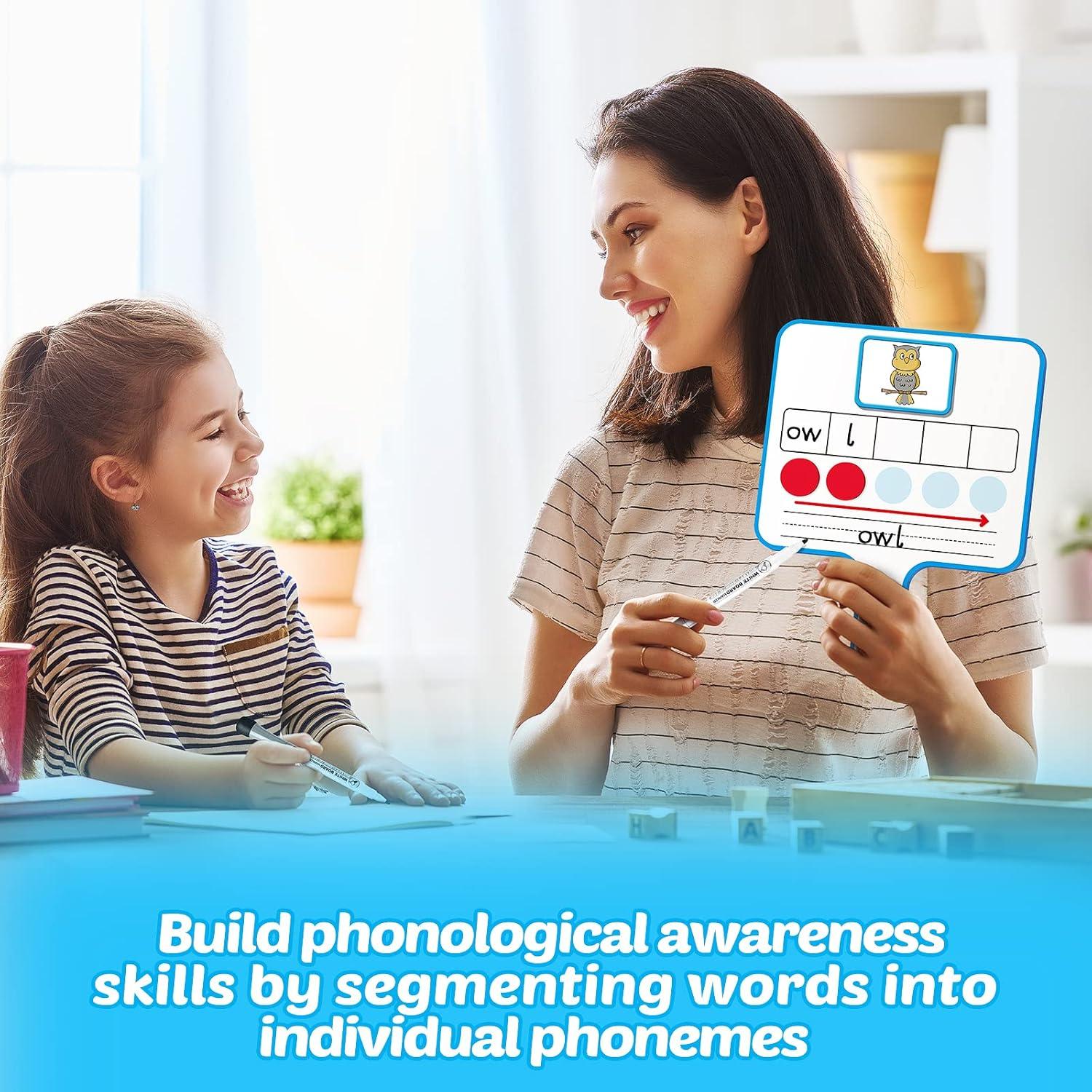 Juego de Conciencia Fonémica Aizweb con Pizarra Magnética 28.5cm