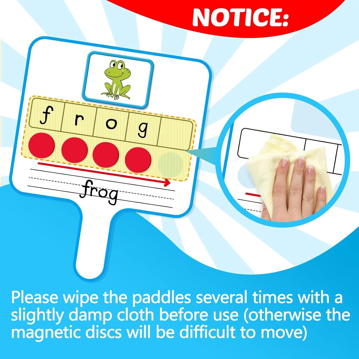 Juego de Conciencia Fonémica Aizweb con Pizarra Magnética 28.5cm