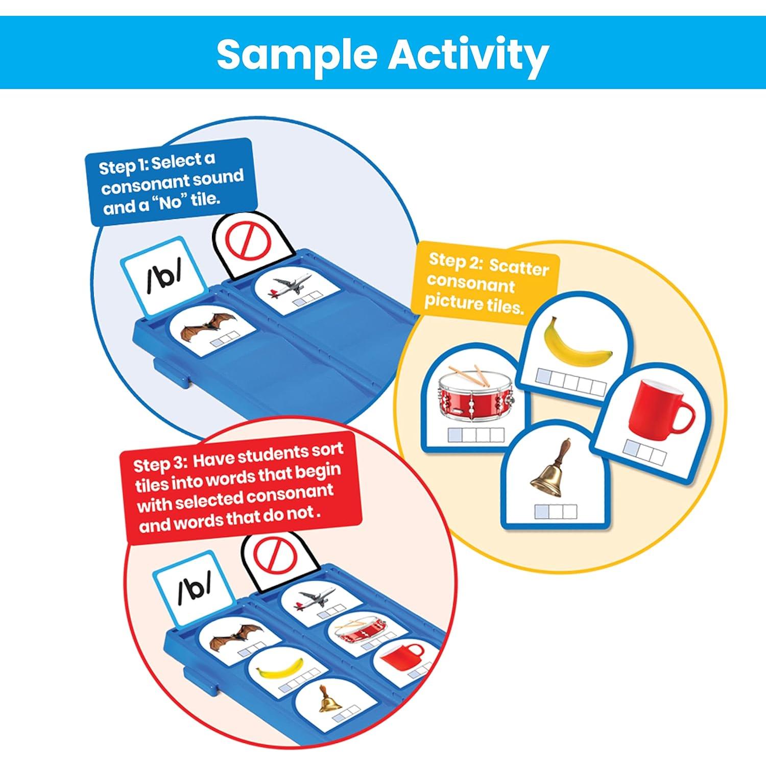 Conjunto de Actividades Hand2mind Clasifica Ese Sonido 314 Piezas