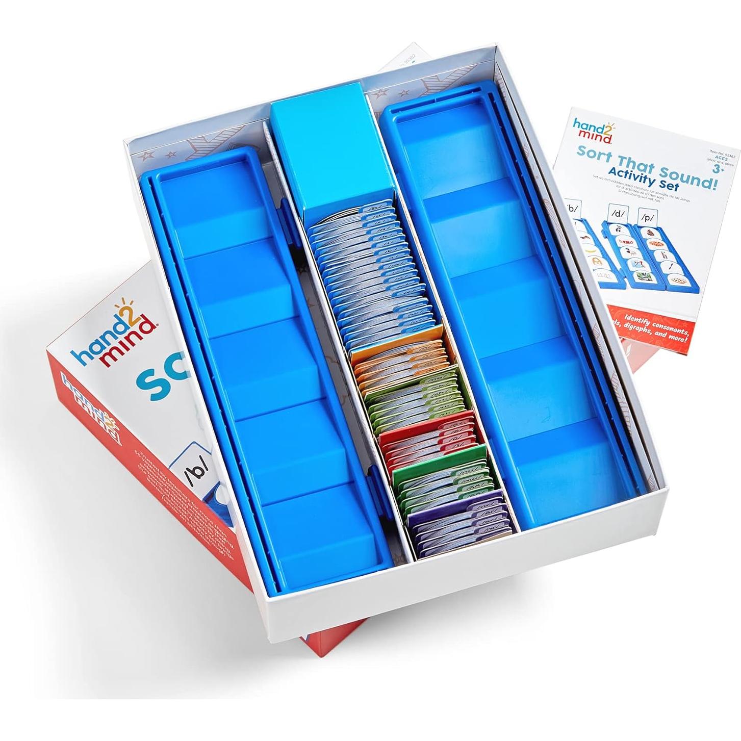 Conjunto de Actividades Hand2mind Clasifica Ese Sonido 314 Piezas