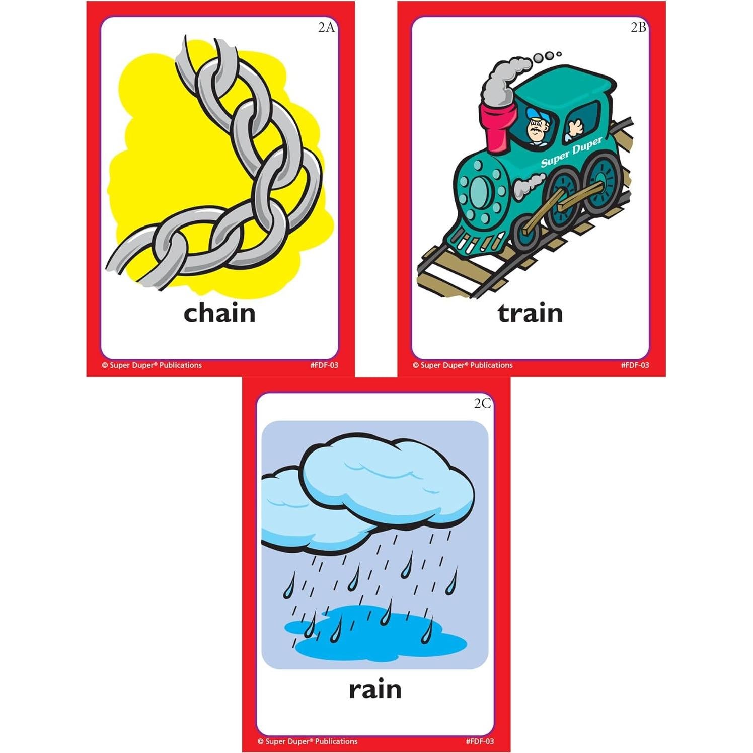 Tarjetas de Flash de Conciencia Fonémica Super Duper 57 Piezas