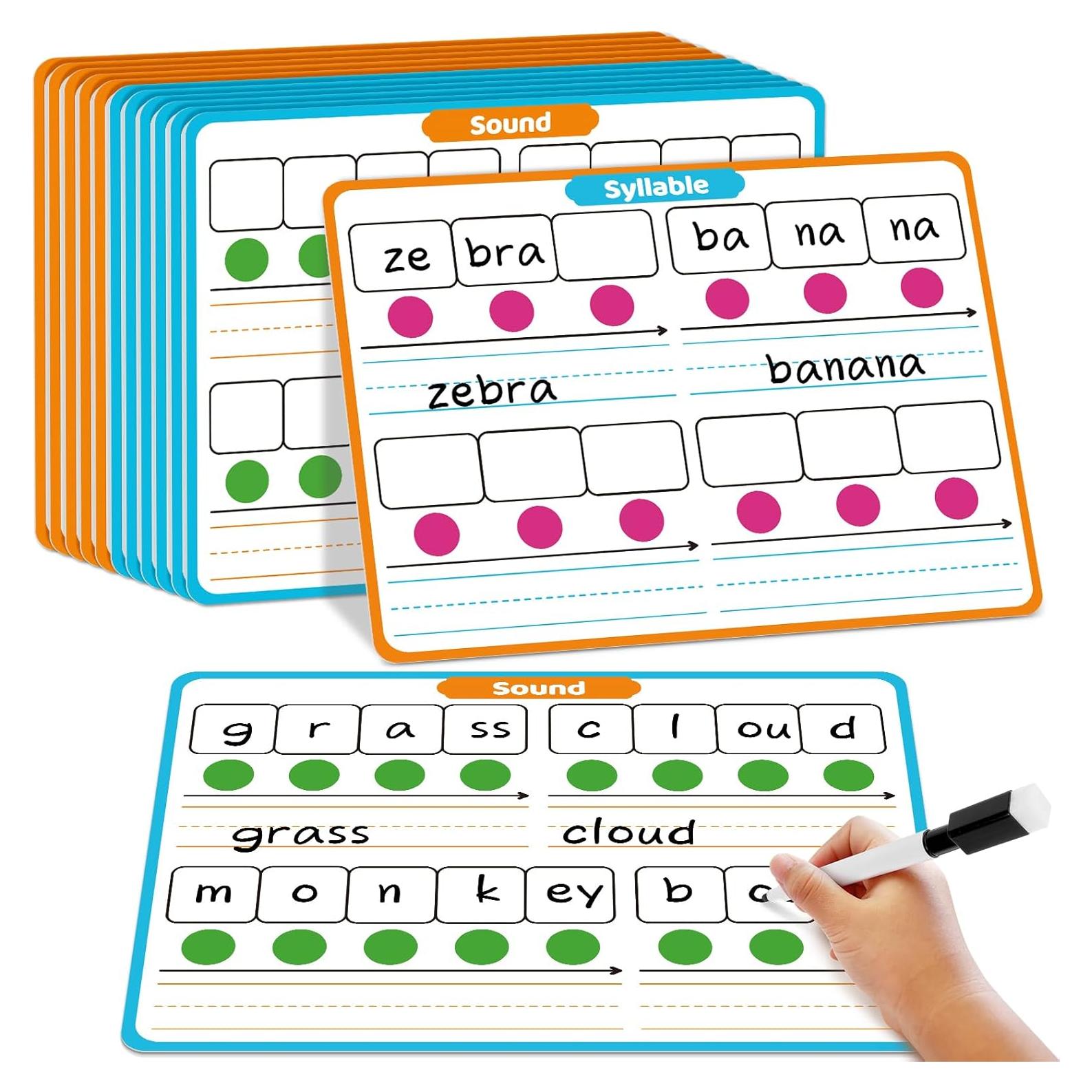 12 Tableros de Borrado en Seco Laffunz 30.48x22.86 cm