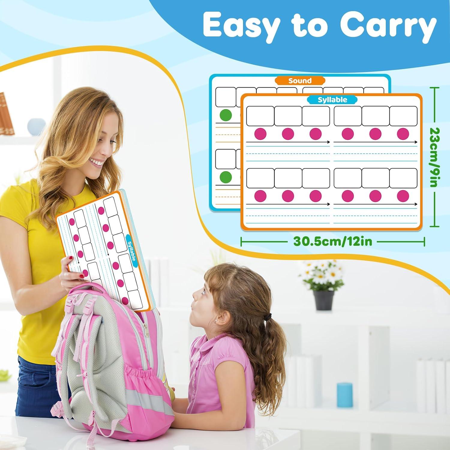 12 Tableros de Borrado en Seco Laffunz 30.48x22.86 cm