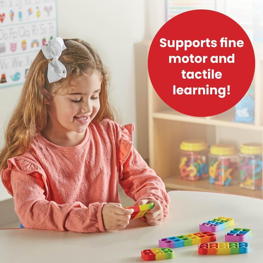 Caja Elkonin hand2mind Sensory Bubble Poppers 6 Poppers