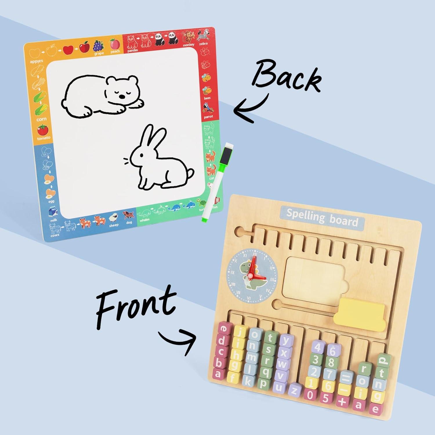 Juego Educativo de Hechizos de Madera WOODENFUN para Niños 3+