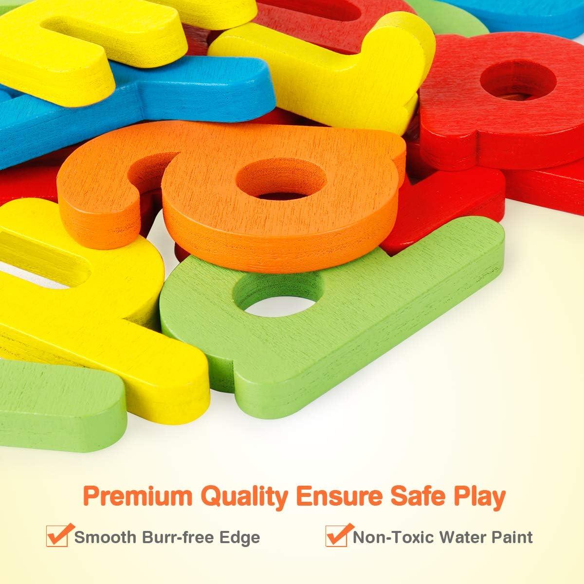 Juguete de Aprendizaje Coogam - Tarjetas de Flash Alfabeto 52 Piezas