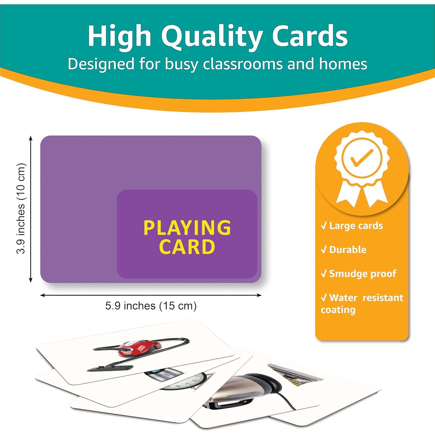 Juego de Tarjetas de Flash Picture My Picture - 200 Sustantivos