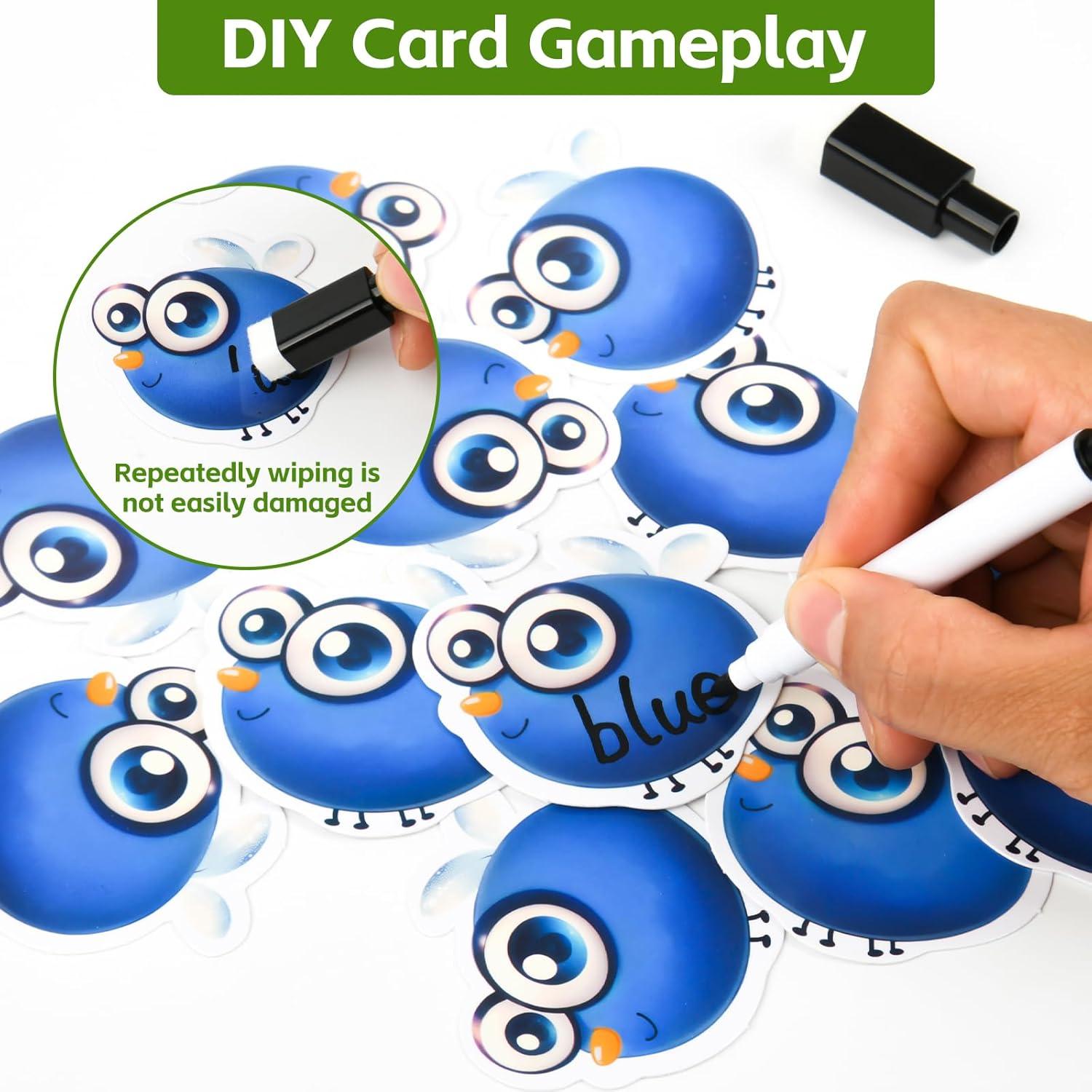 Juego Educativo de Palabras Visuales Busaurus - 192 Tarjetas