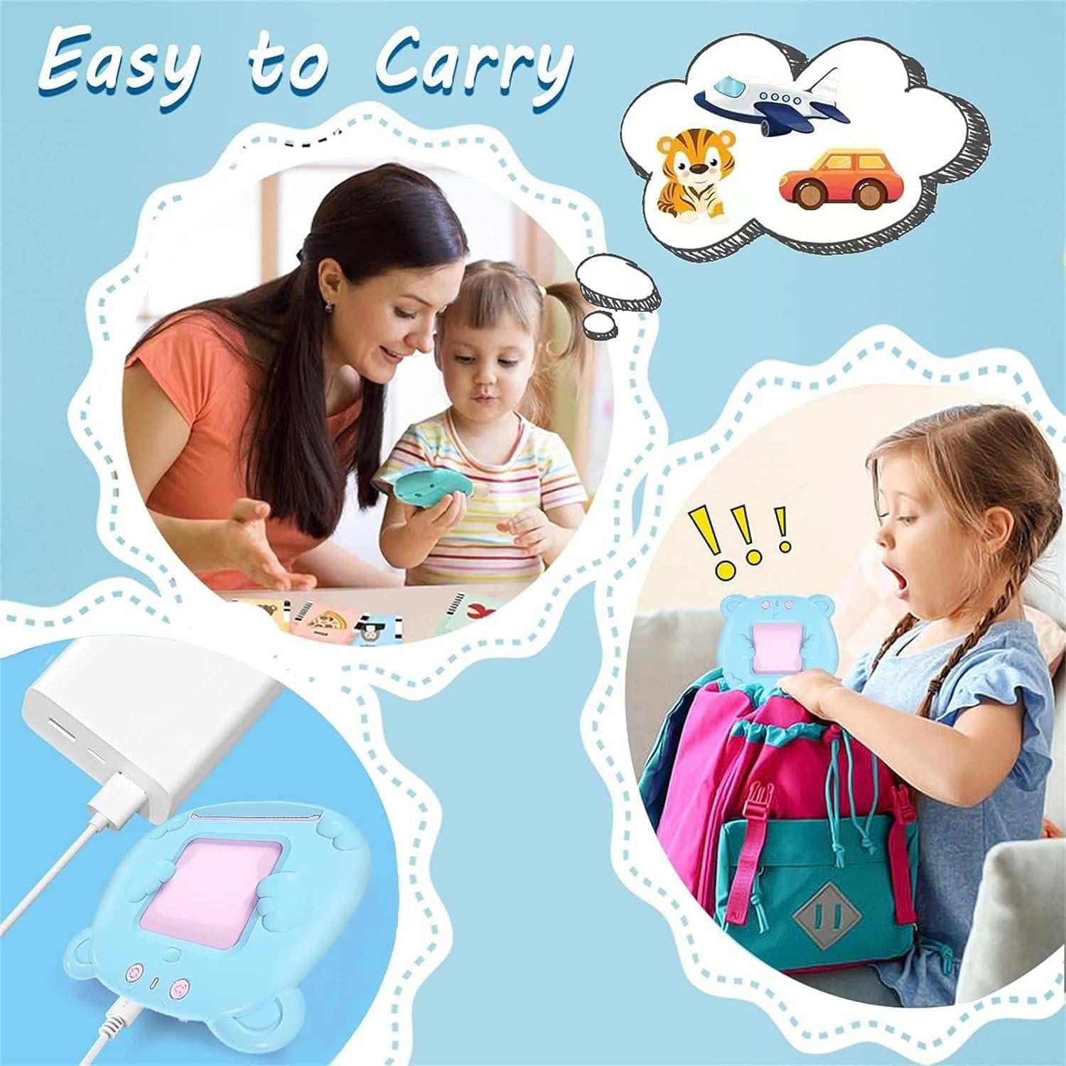 Tarjetas Flash Hablantes Mejoradas Bebe Mondo - 224 Palabras