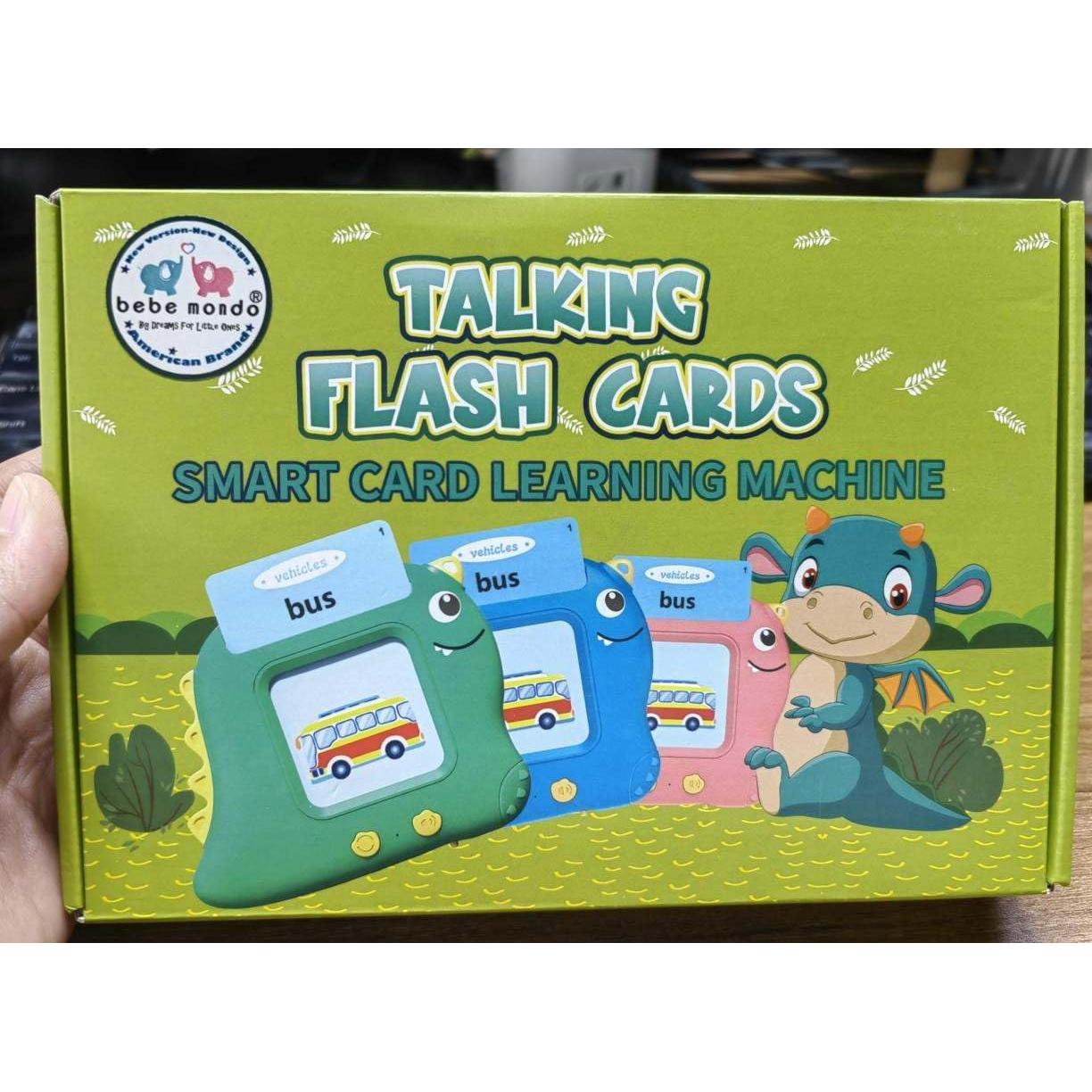 Juguetes Montessori Bebe Mondo - Tarjetas Flash Hablantes 224 Unidades