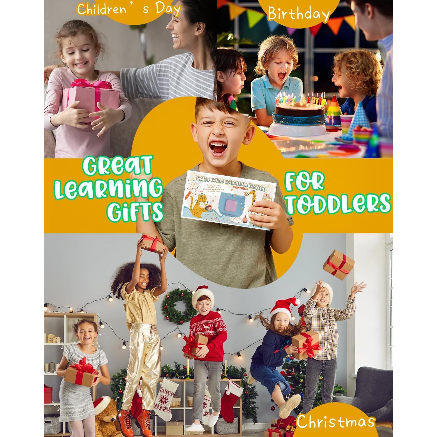 Tarjetas de Flash Bilingües 510 Palabras Winnrok para Niños