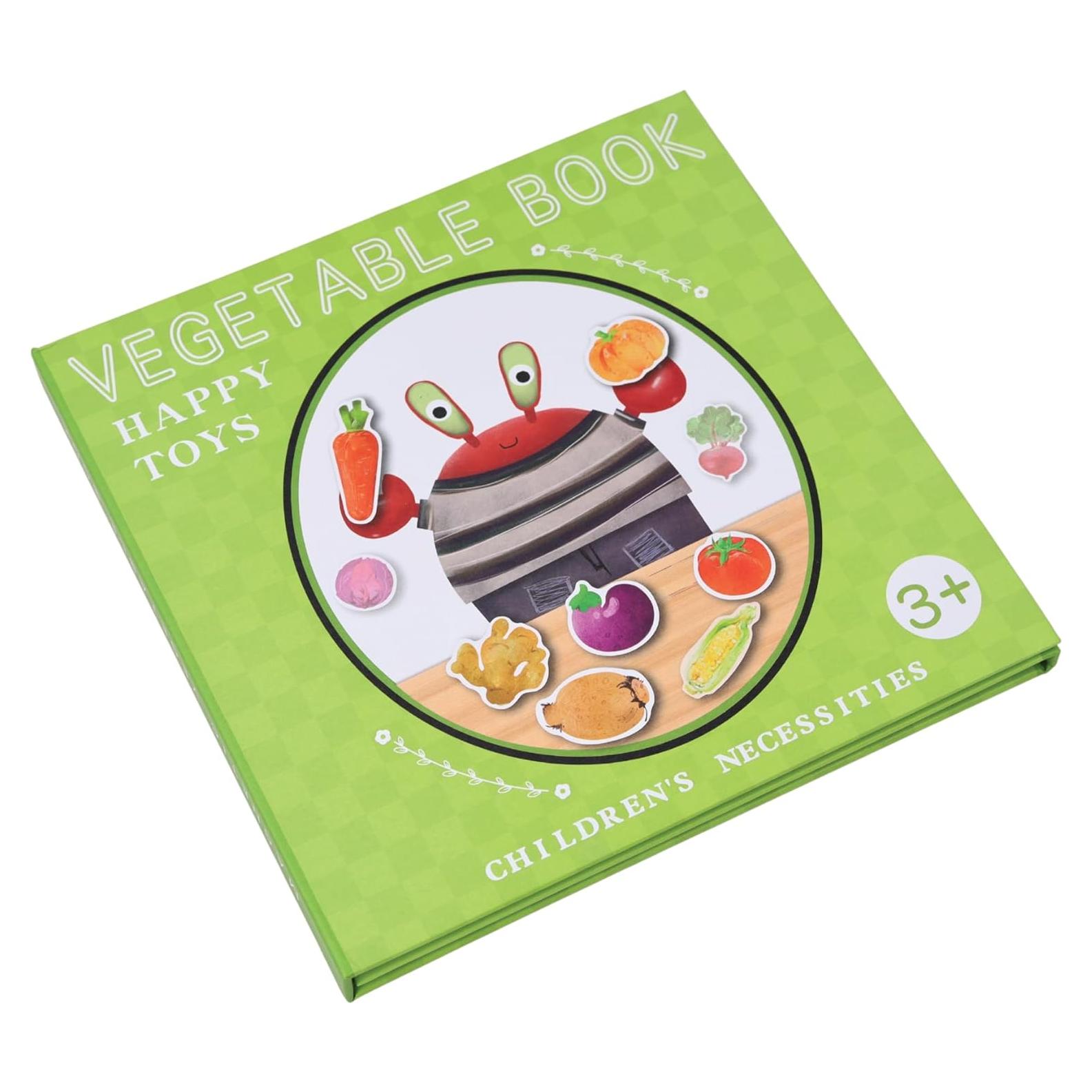 Libro Interactivo de Verduras Easy_company - Juguete Educativo