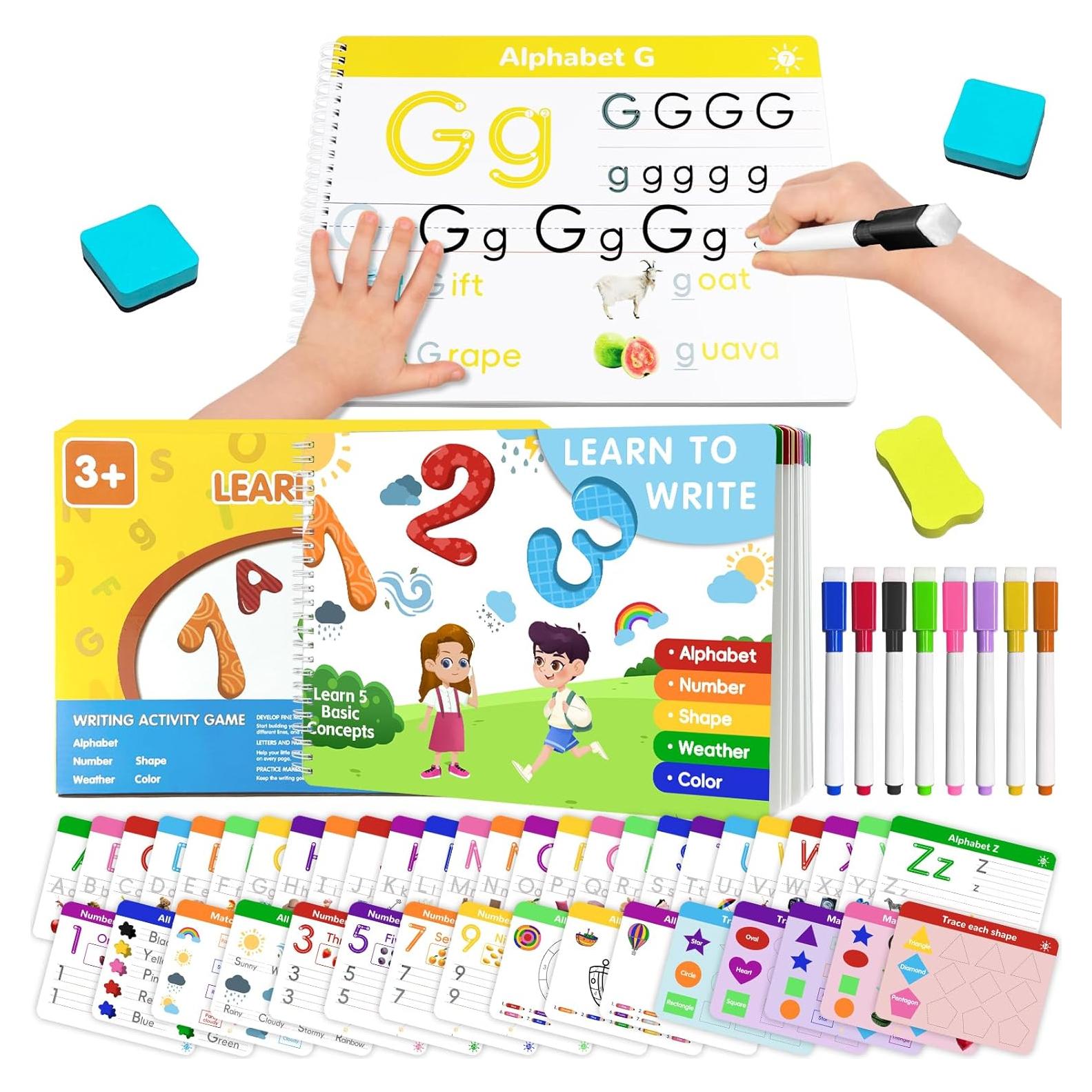 Cuaderno de Actividades Preescolares CKMOREL 27.94x20.32cm